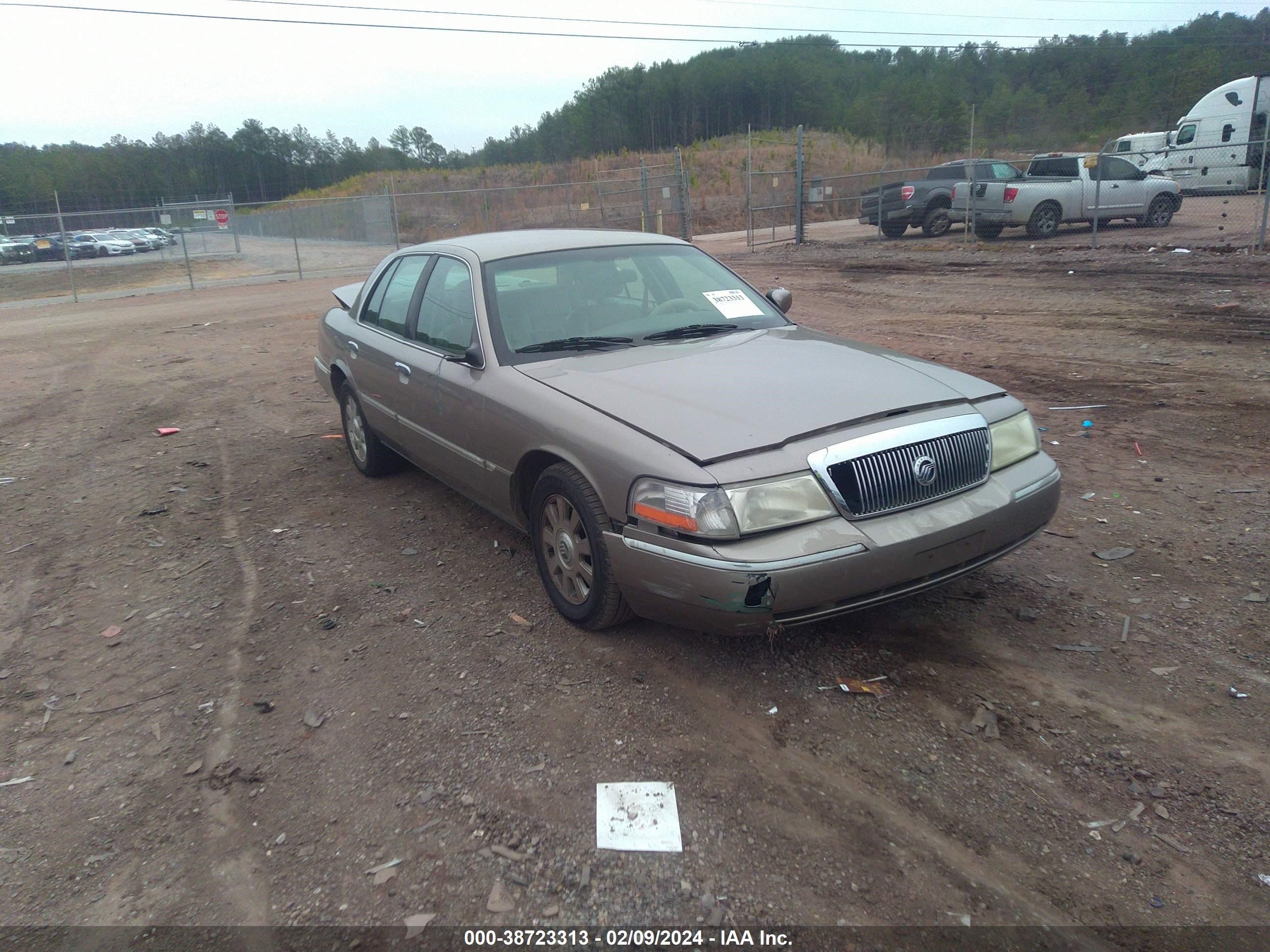 MERCURY GRAND MARQUIS 2003 2mefm75w33x646335