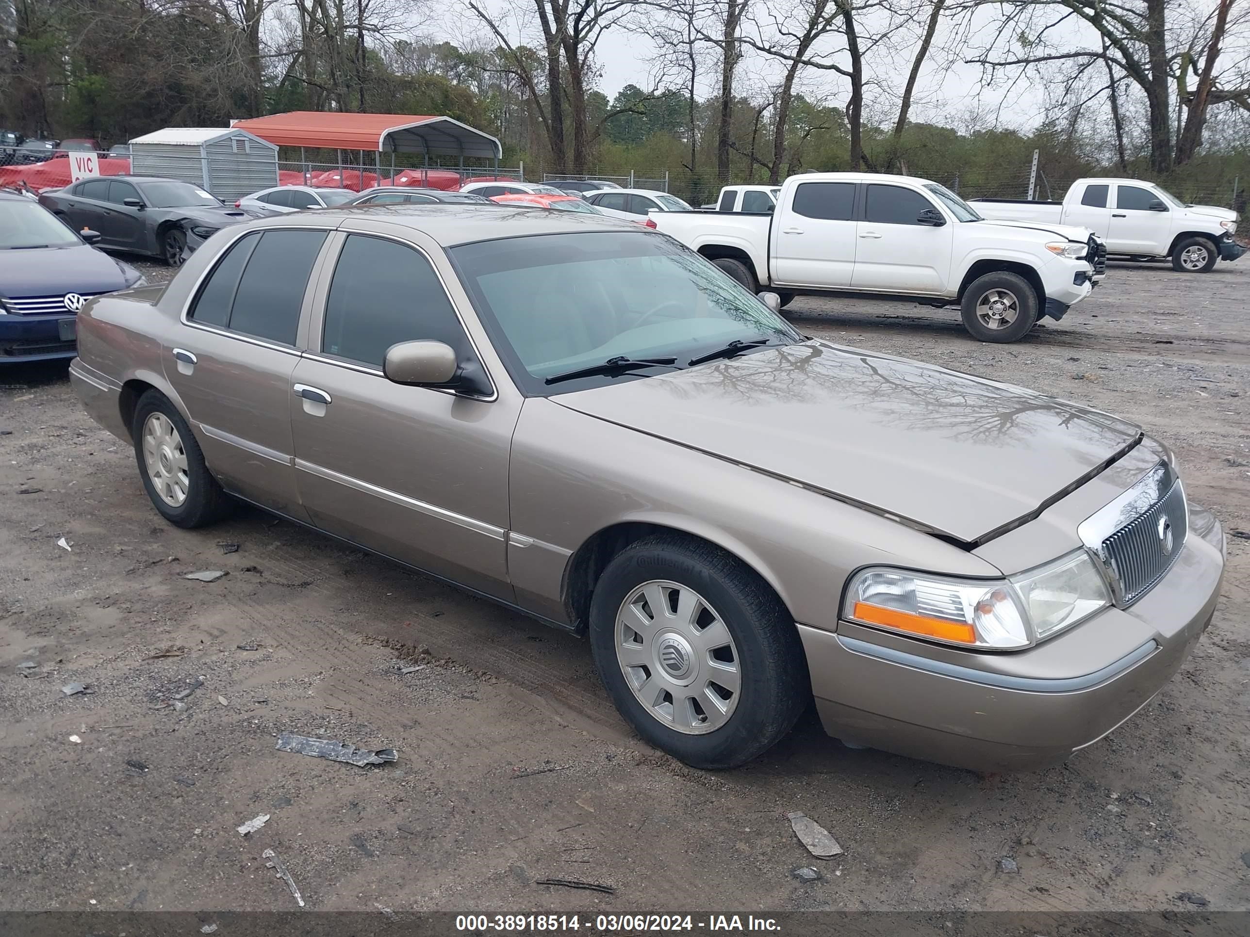 MERCURY GRAND MARQUIS 2004 2mefm75w34x648877