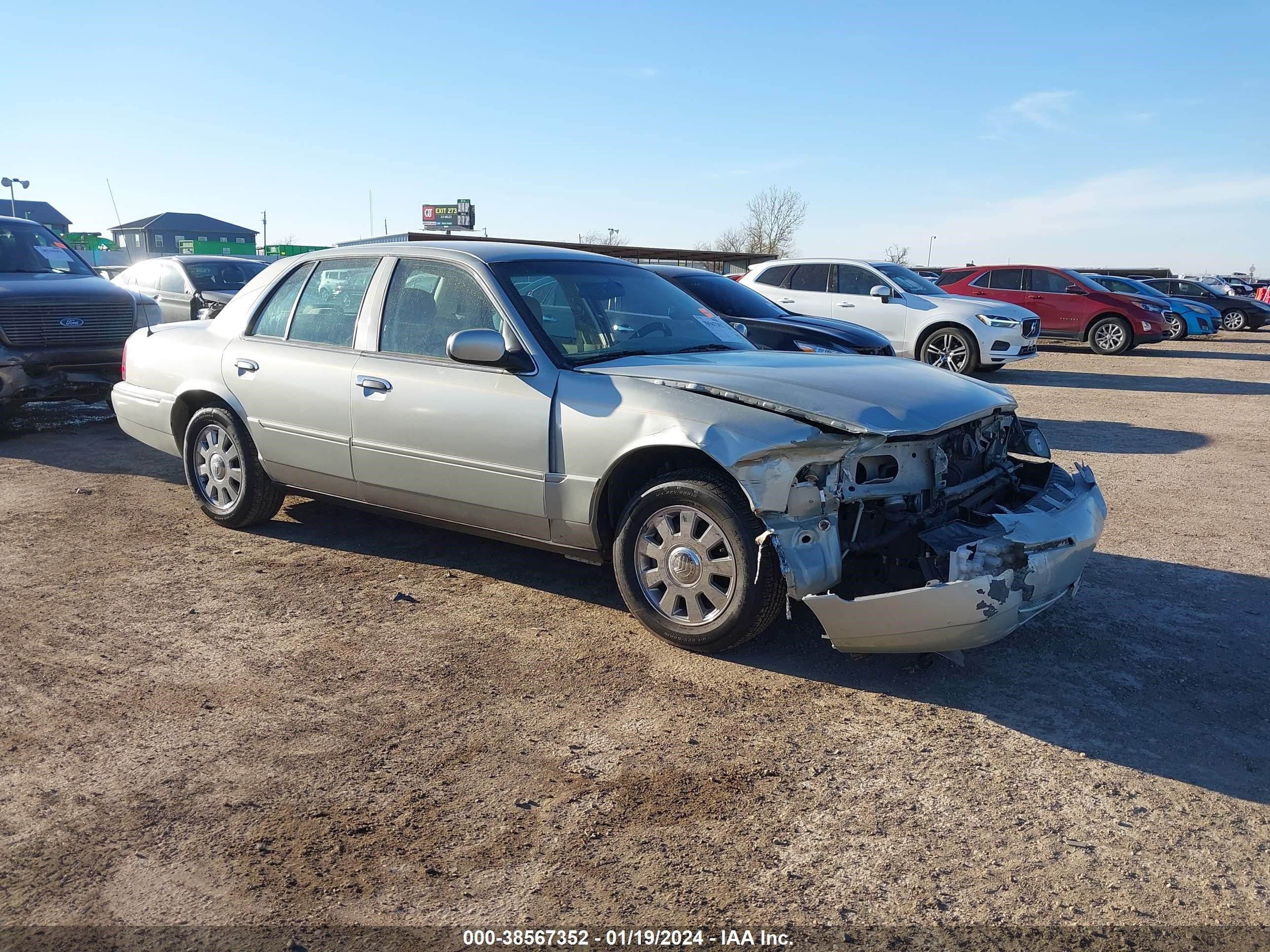 MERCURY GRAND MARQUIS 2005 2mefm75w35x619610