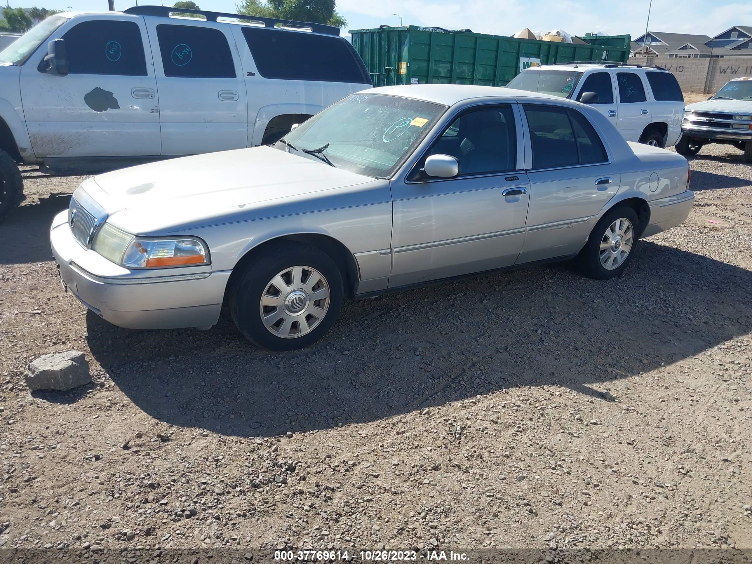 MERCURY GRAND MARQUIS 2005 2mefm75w35x632549