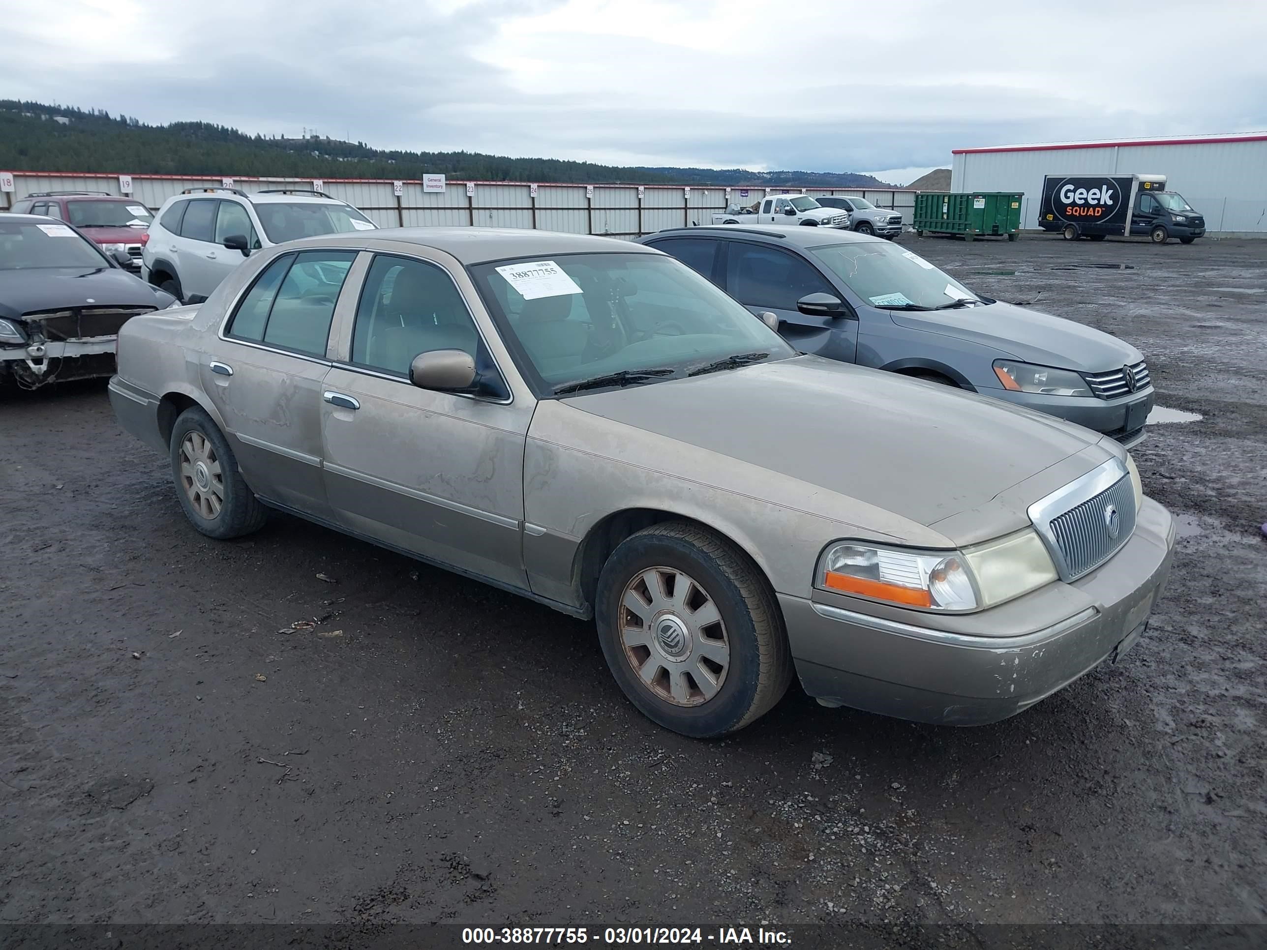 MERCURY GRAND MARQUIS 2003 2mefm75w43x673222