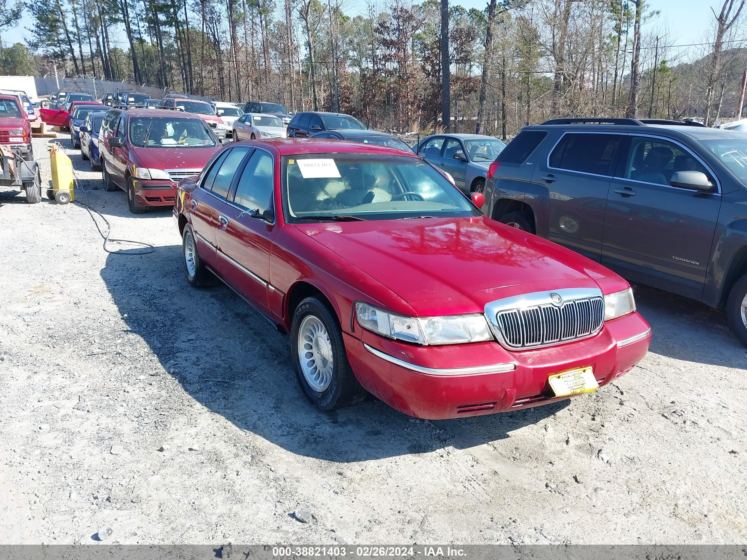 MERCURY GRAND MARQUIS 2000 2mefm75w4yx643709