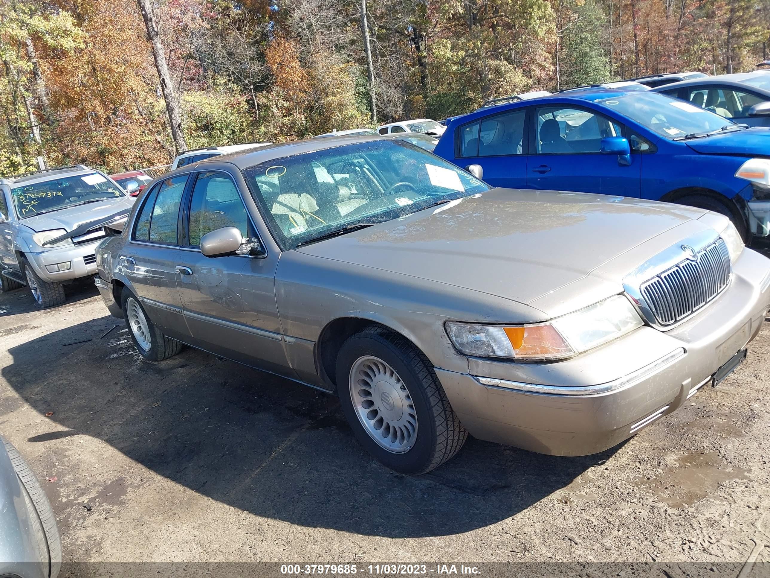 MERCURY GRAND MARQUIS 2001 2mefm75w51x604178