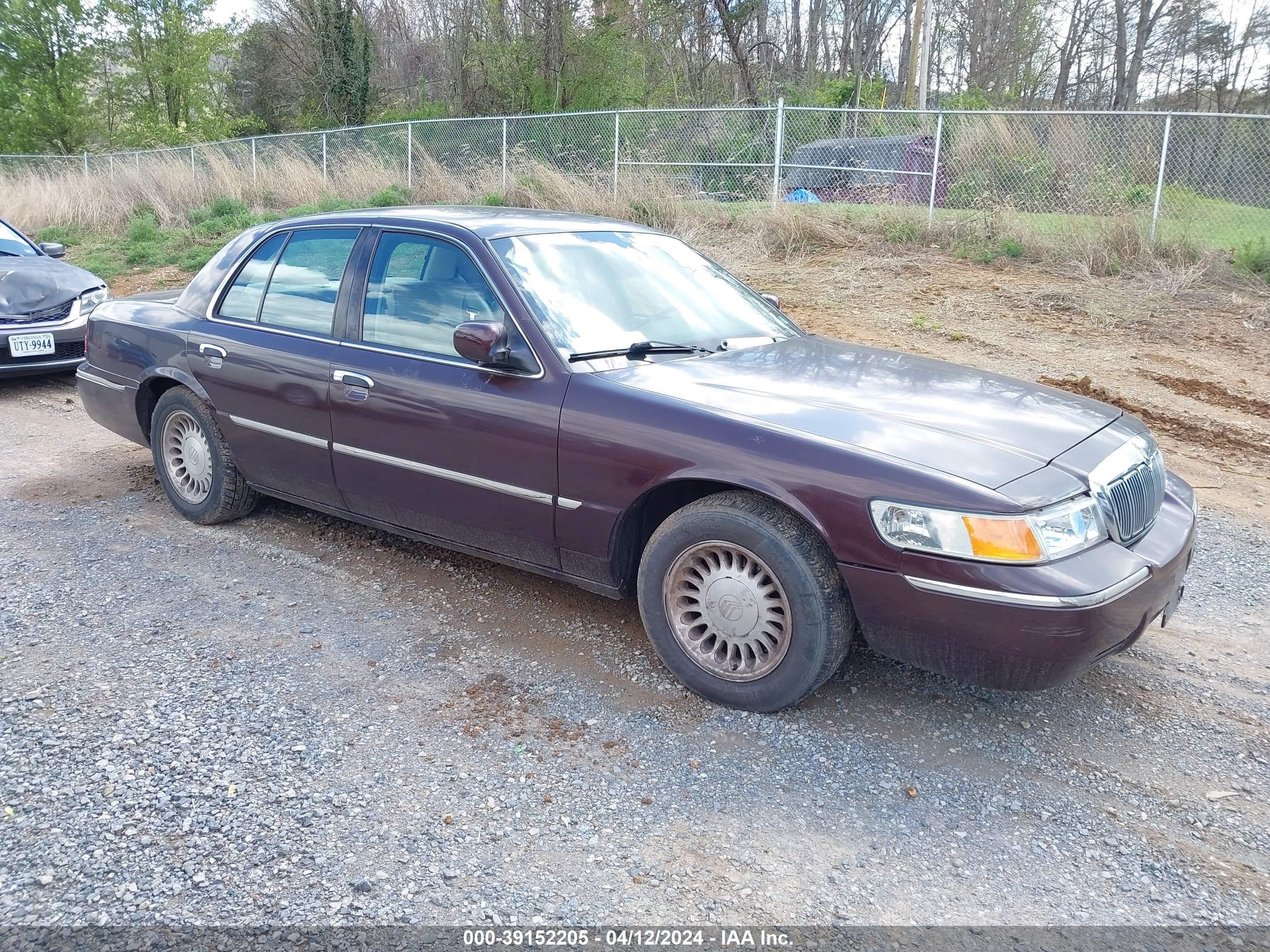 MERCURY GRAND MARQUIS 2001 2mefm75w51x660010