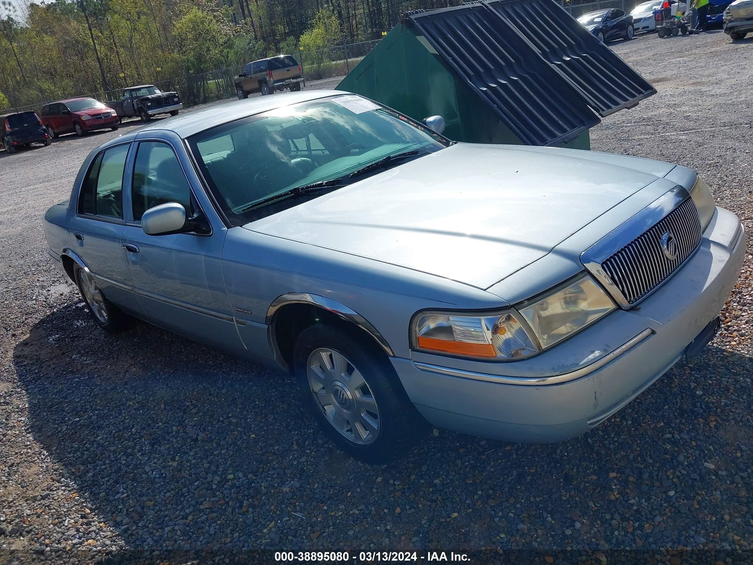 MERCURY GRAND MARQUIS 2003 2mefm75w53x705546