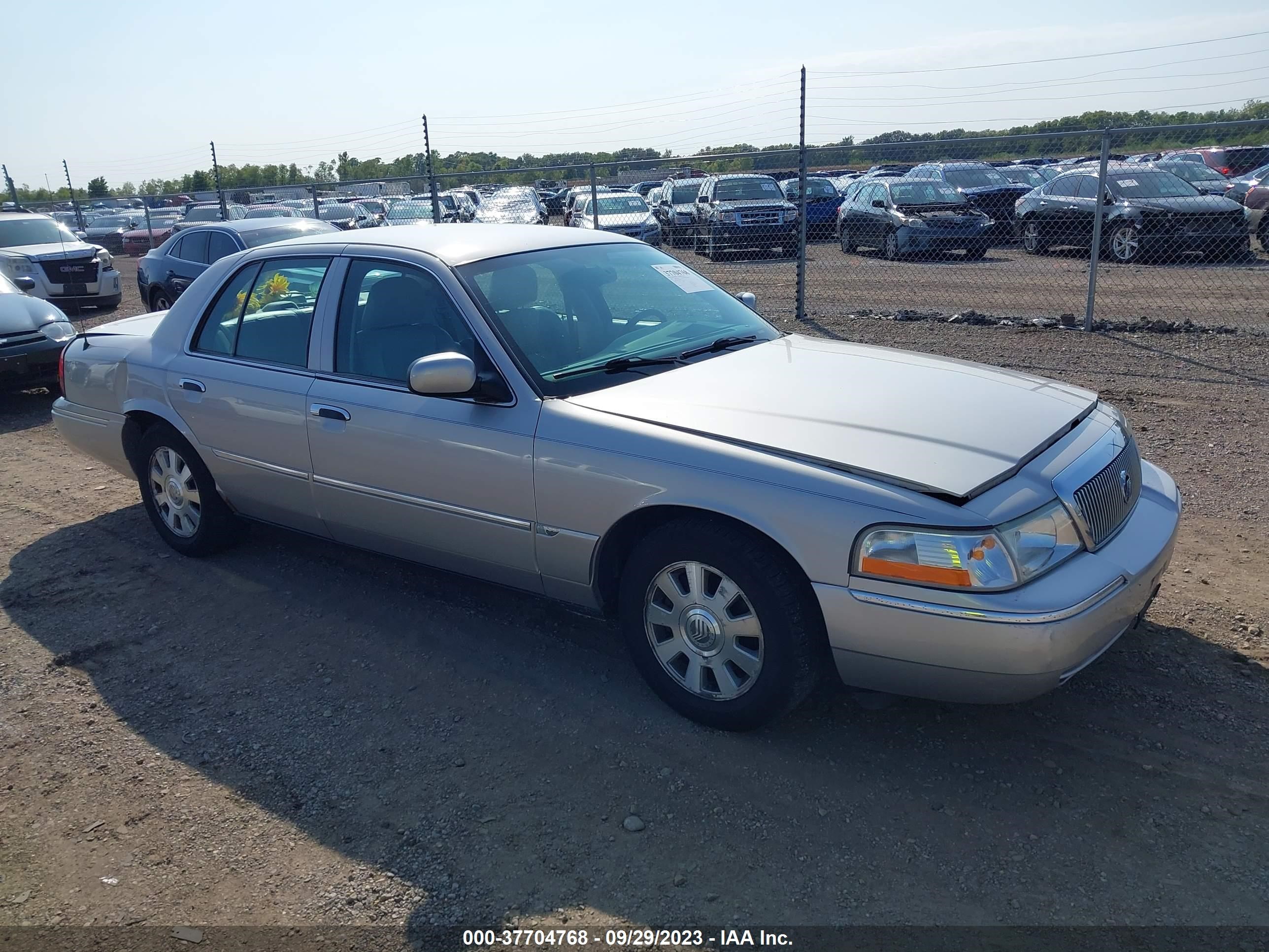 MERCURY GRAND MARQUIS 2005 2mefm75w55x638000