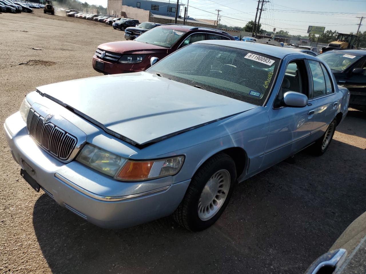 MERCURY GRAND MARQUIS 2001 2mefm75w61x608739