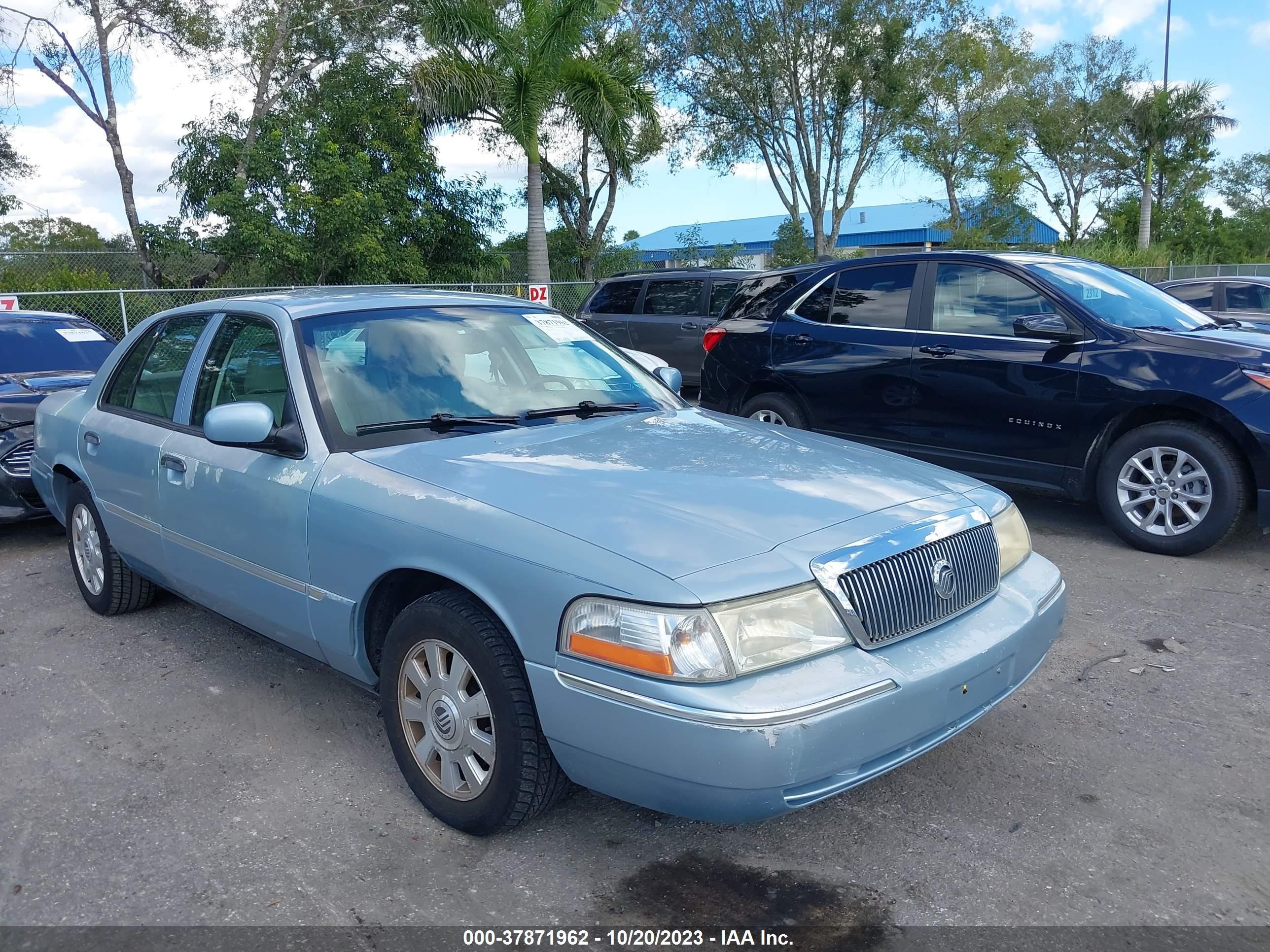 MERCURY GRAND MARQUIS 2003 2mefm75w63x686277