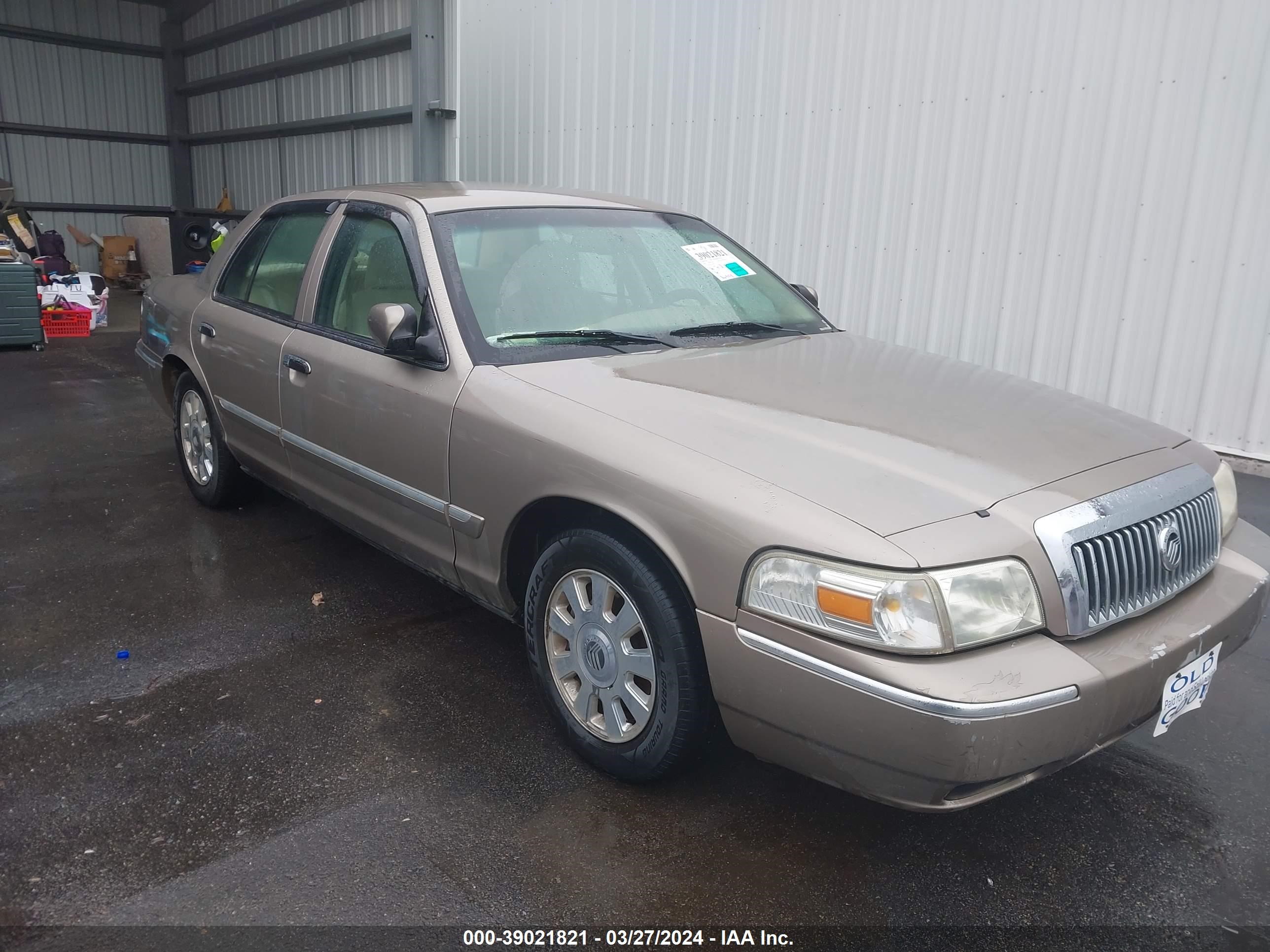 MERCURY GRAND MARQUIS 2006 2mefm75w66x643952