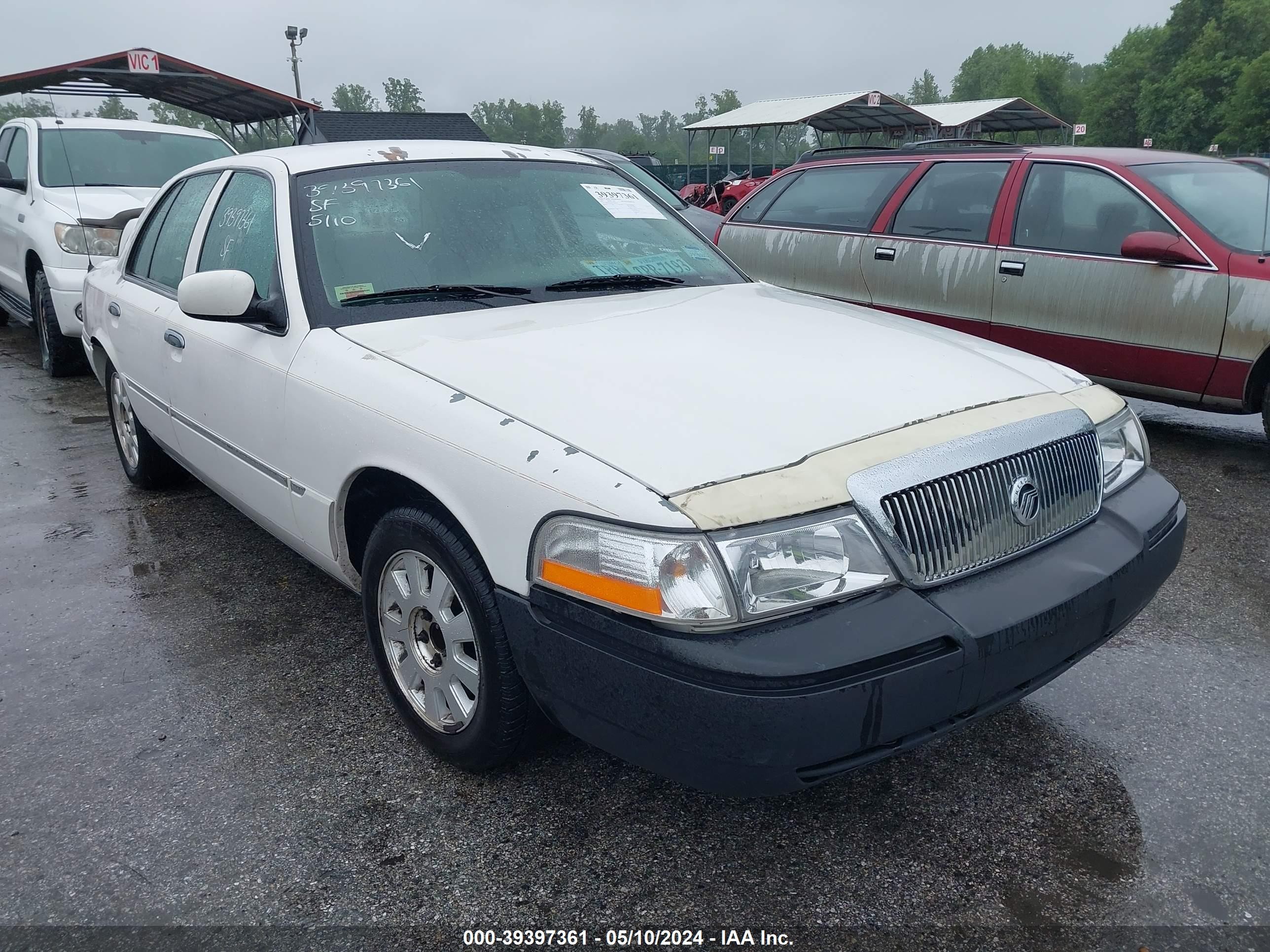 MERCURY GRAND MARQUIS 2005 2mefm75w85x669239