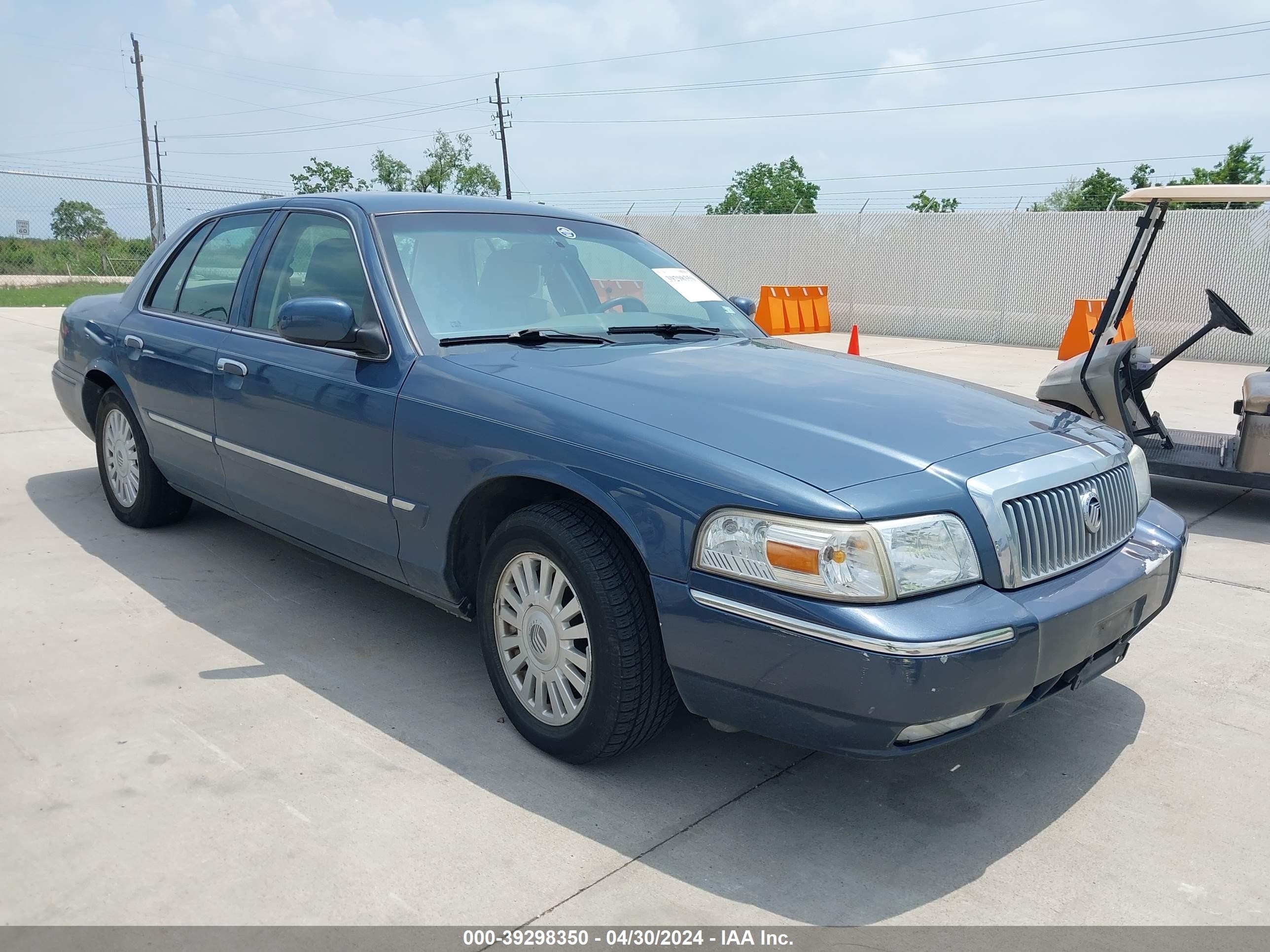 MERCURY GRAND MARQUIS 2007 2mefm75w87x622411