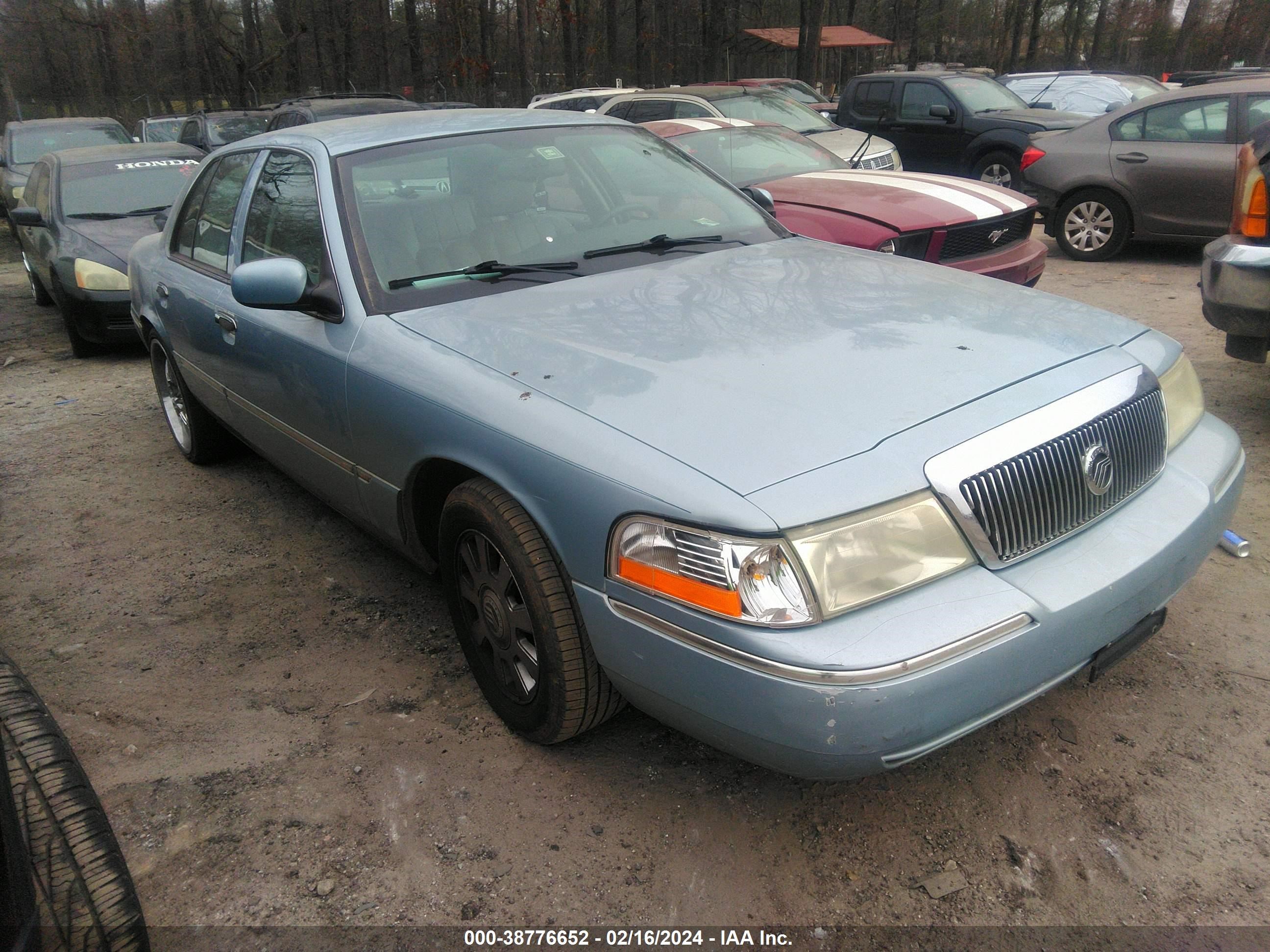 MERCURY GRAND MARQUIS 2003 2mefm75w93x689139