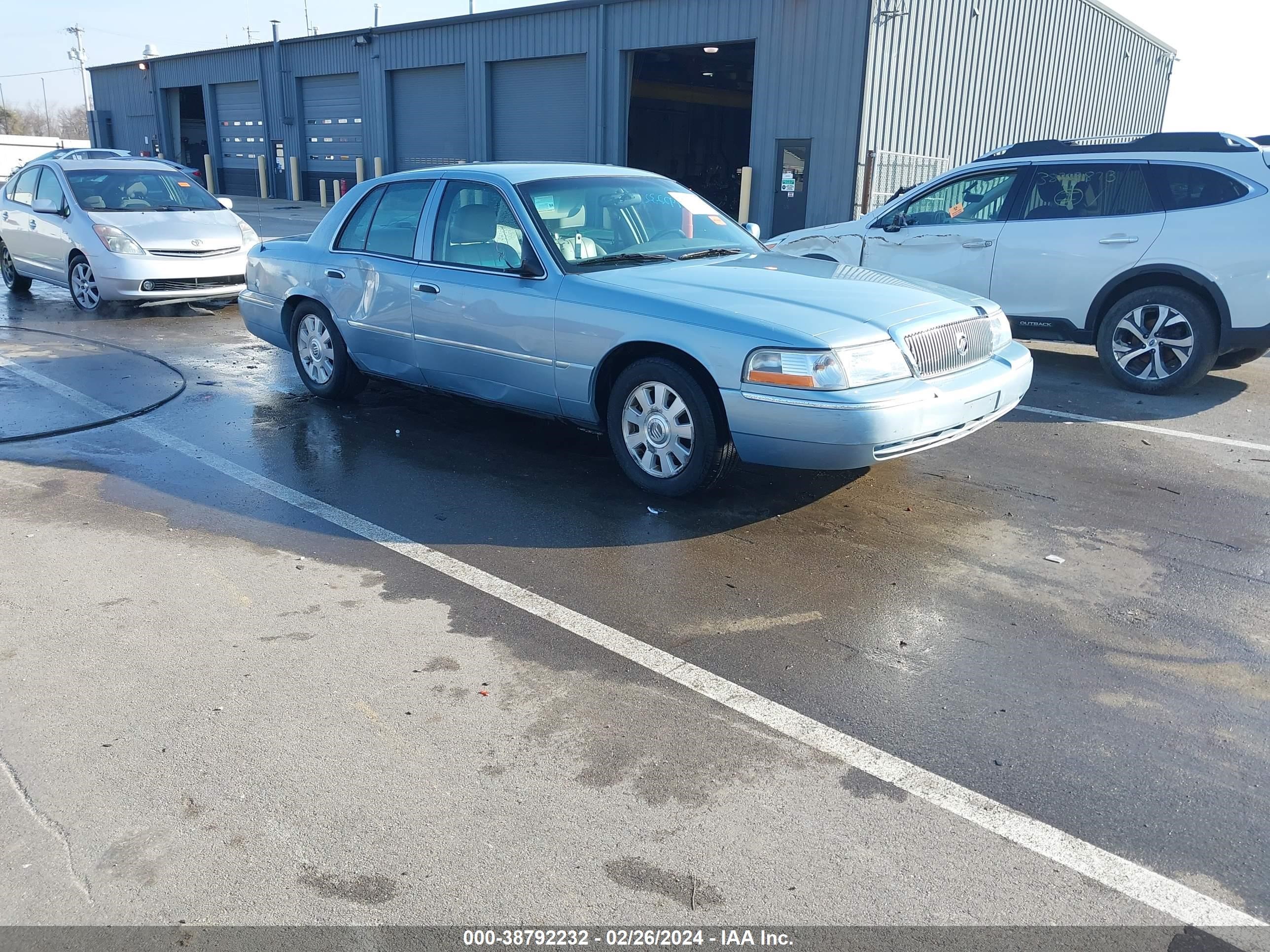 MERCURY GRAND MARQUIS 2005 2mefm75w95x650103