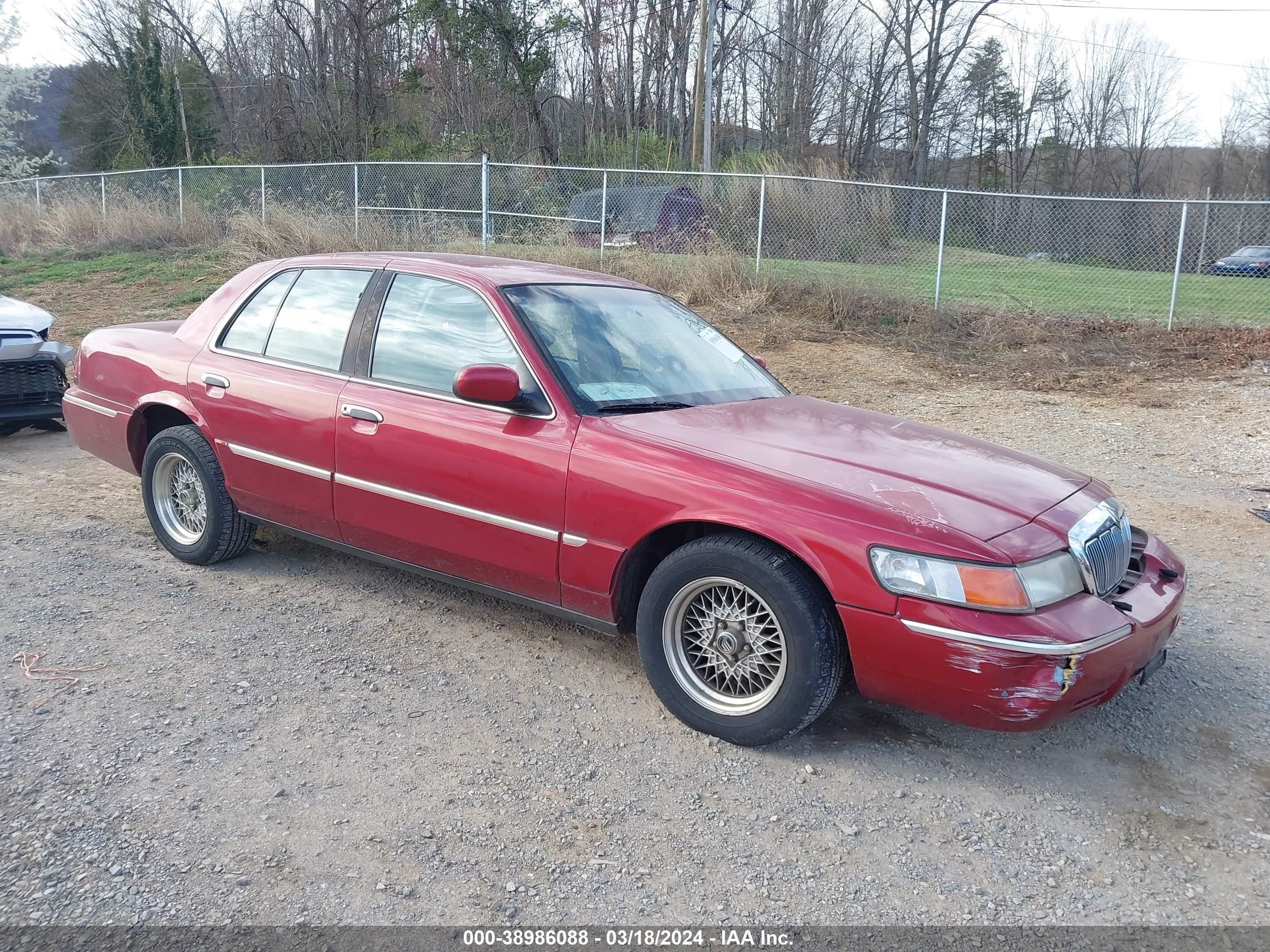 MERCURY GRAND MARQUIS 1999 2mefm75w9xx606086