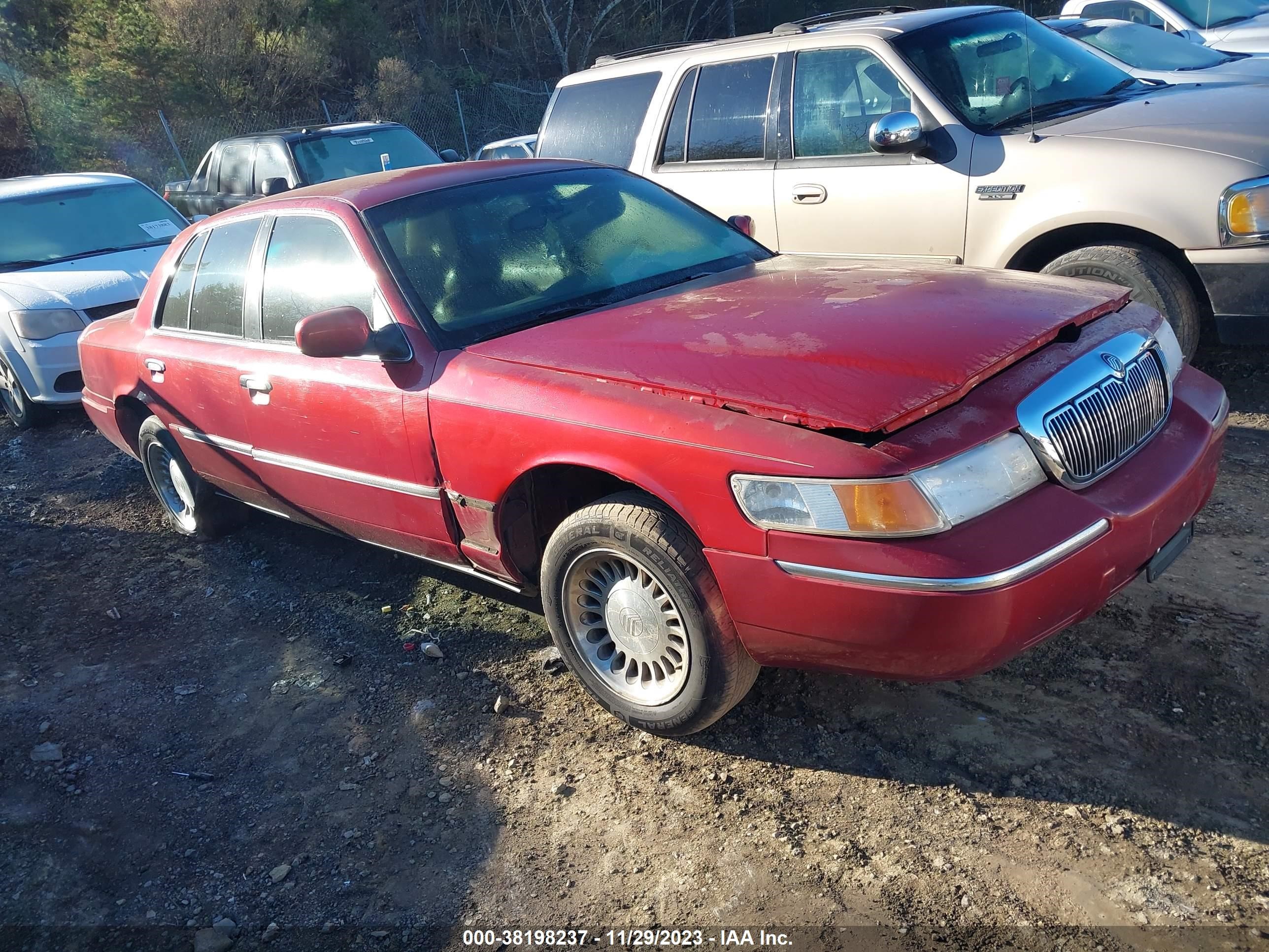 MERCURY GRAND MARQUIS 2000 2mefm75w9yx637761