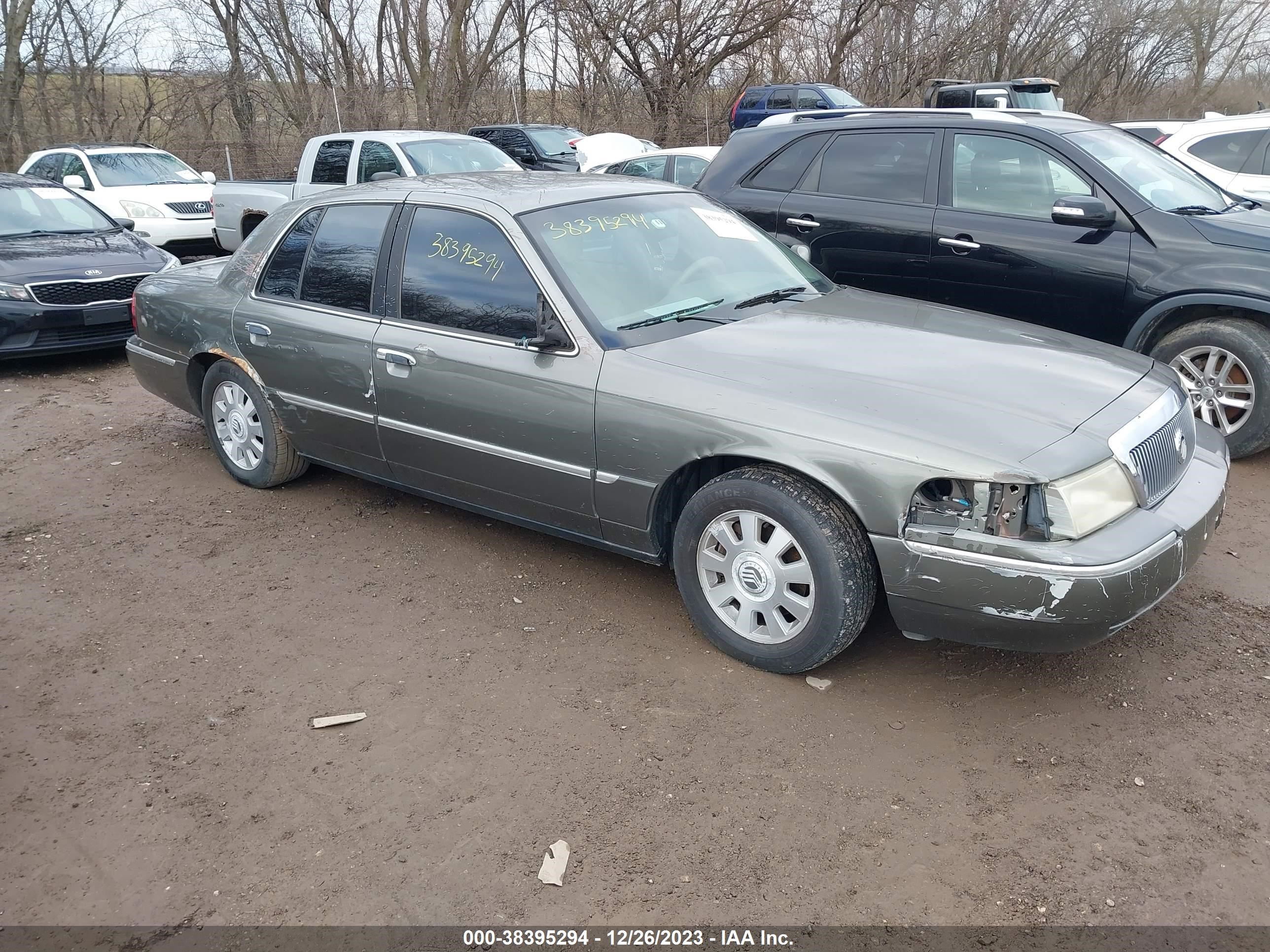 MERCURY GRAND MARQUIS 2003 2mefm75wx3x609914