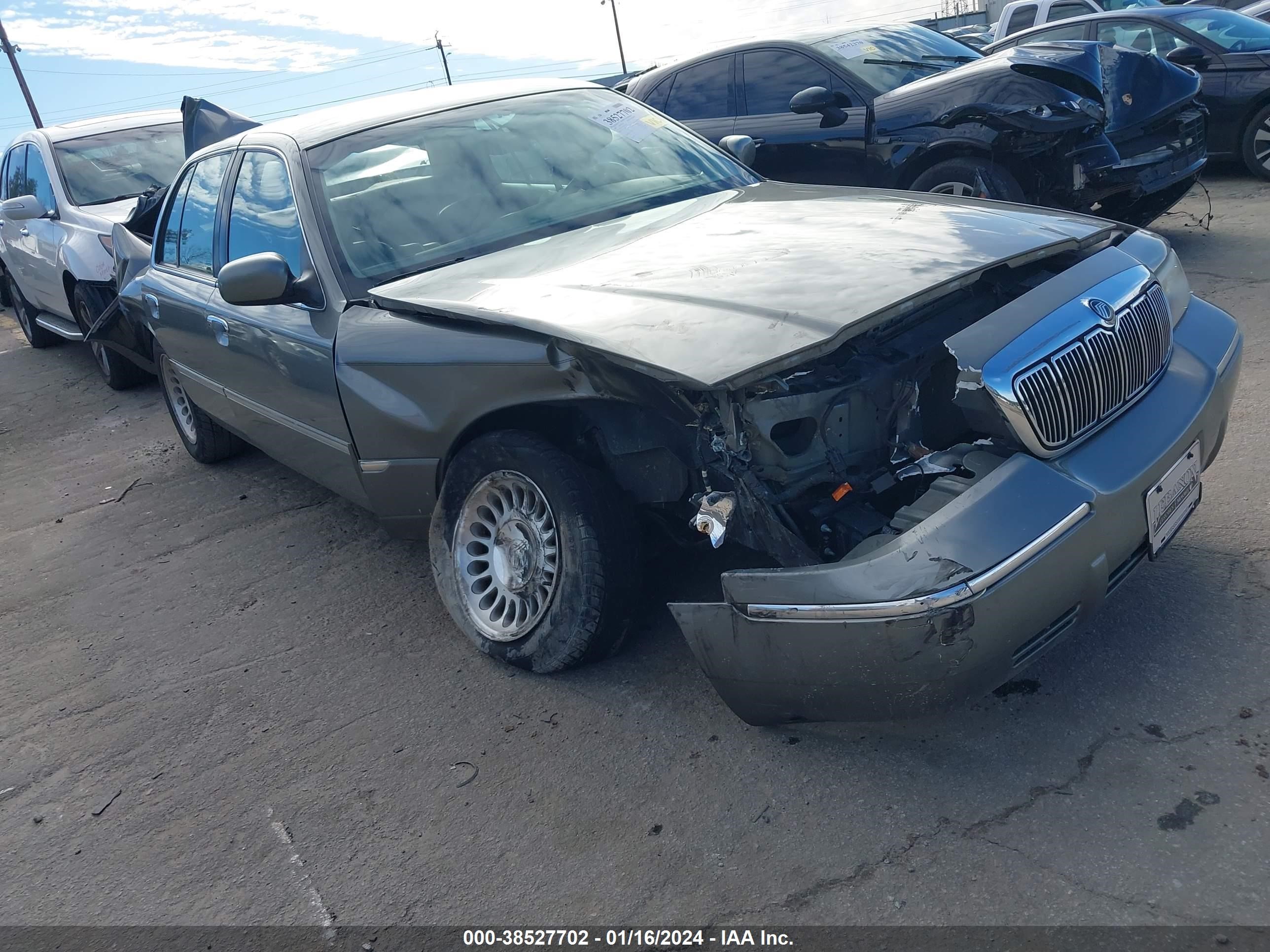 MERCURY GRAND MARQUIS 2000 2mefm75wxyx670316