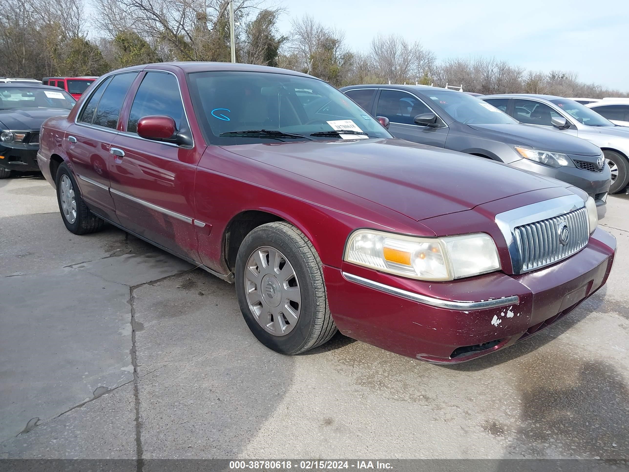 MERCURY GRAND MARQUIS 2007 2mehm75v37x627385