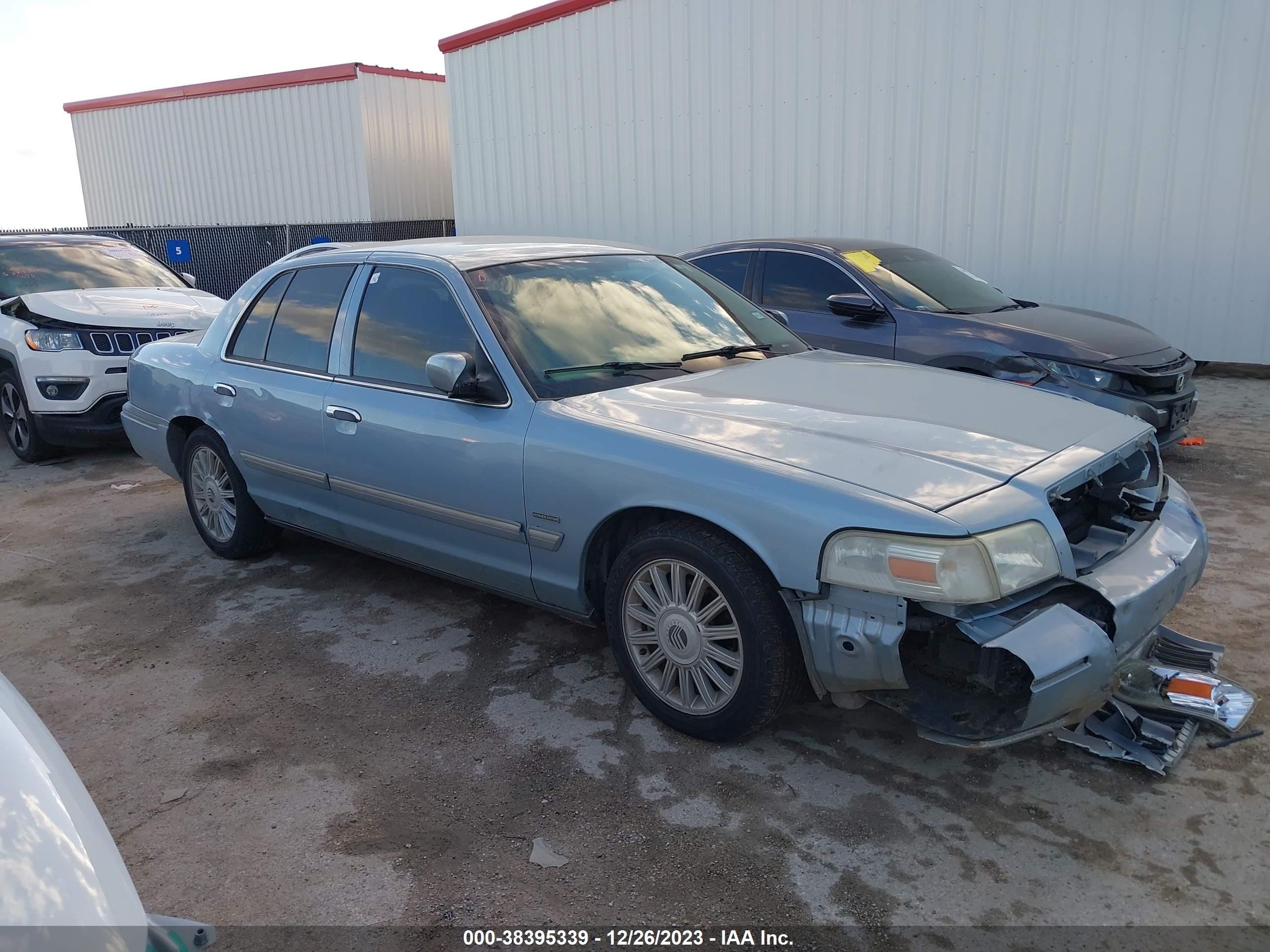 MERCURY GRAND MARQUIS 2009 2mehm75v59x626046