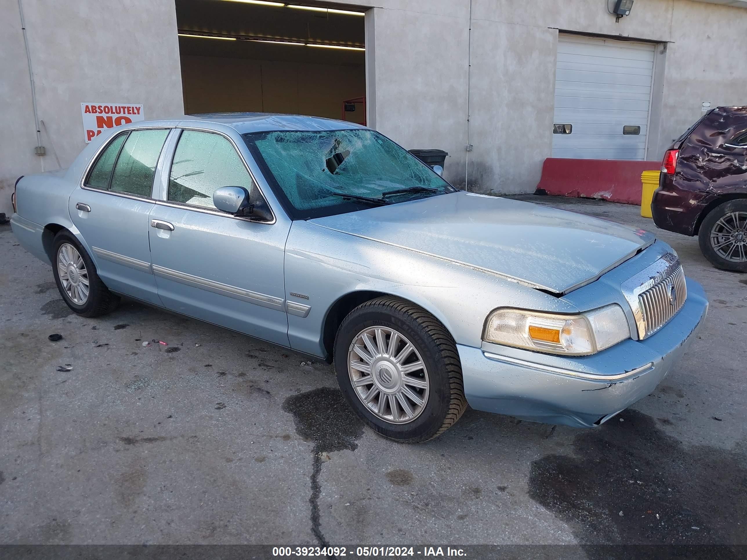 MERCURY GRAND MARQUIS 2009 2mehm75v59x626998