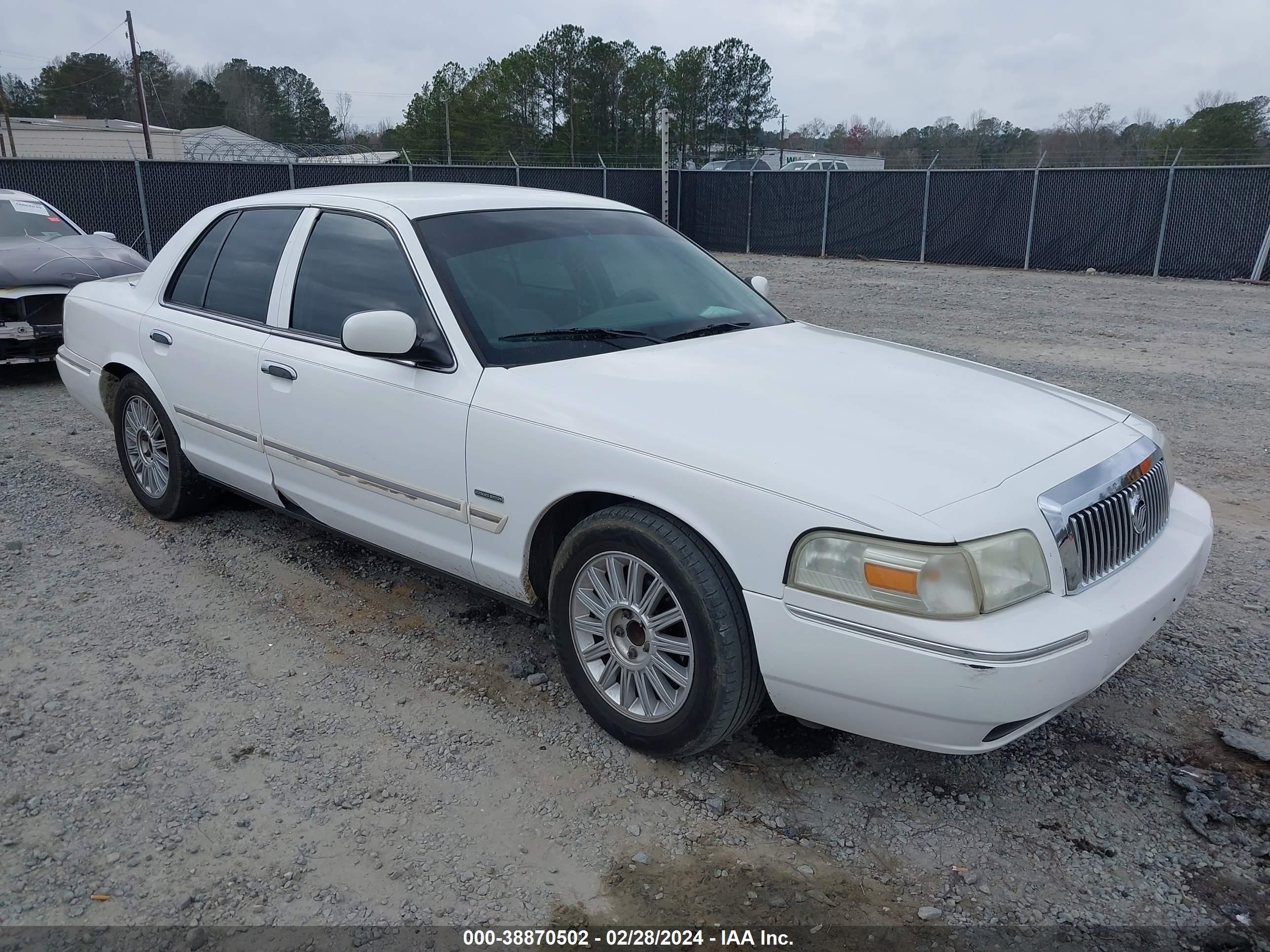 MERCURY GRAND MARQUIS 2009 2mehm75v59x634714