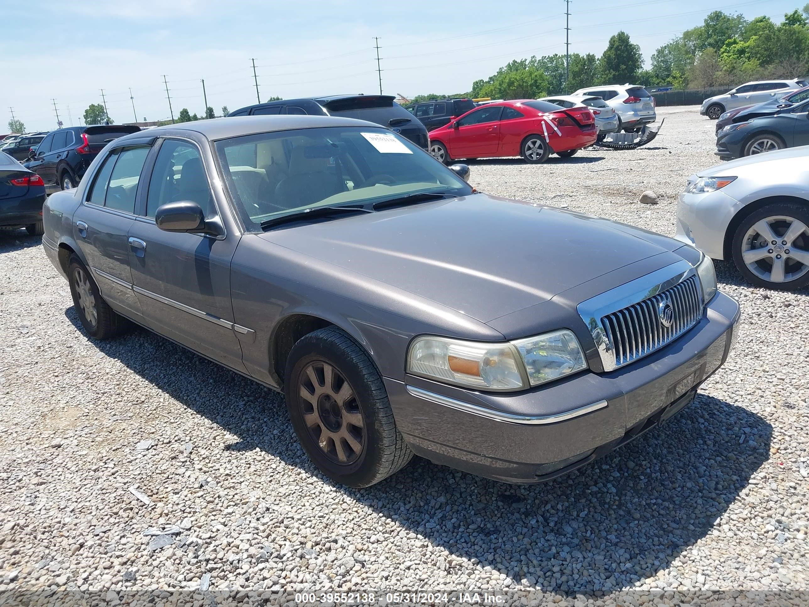 MERCURY GRAND MARQUIS 2007 2mehm75v77x621458