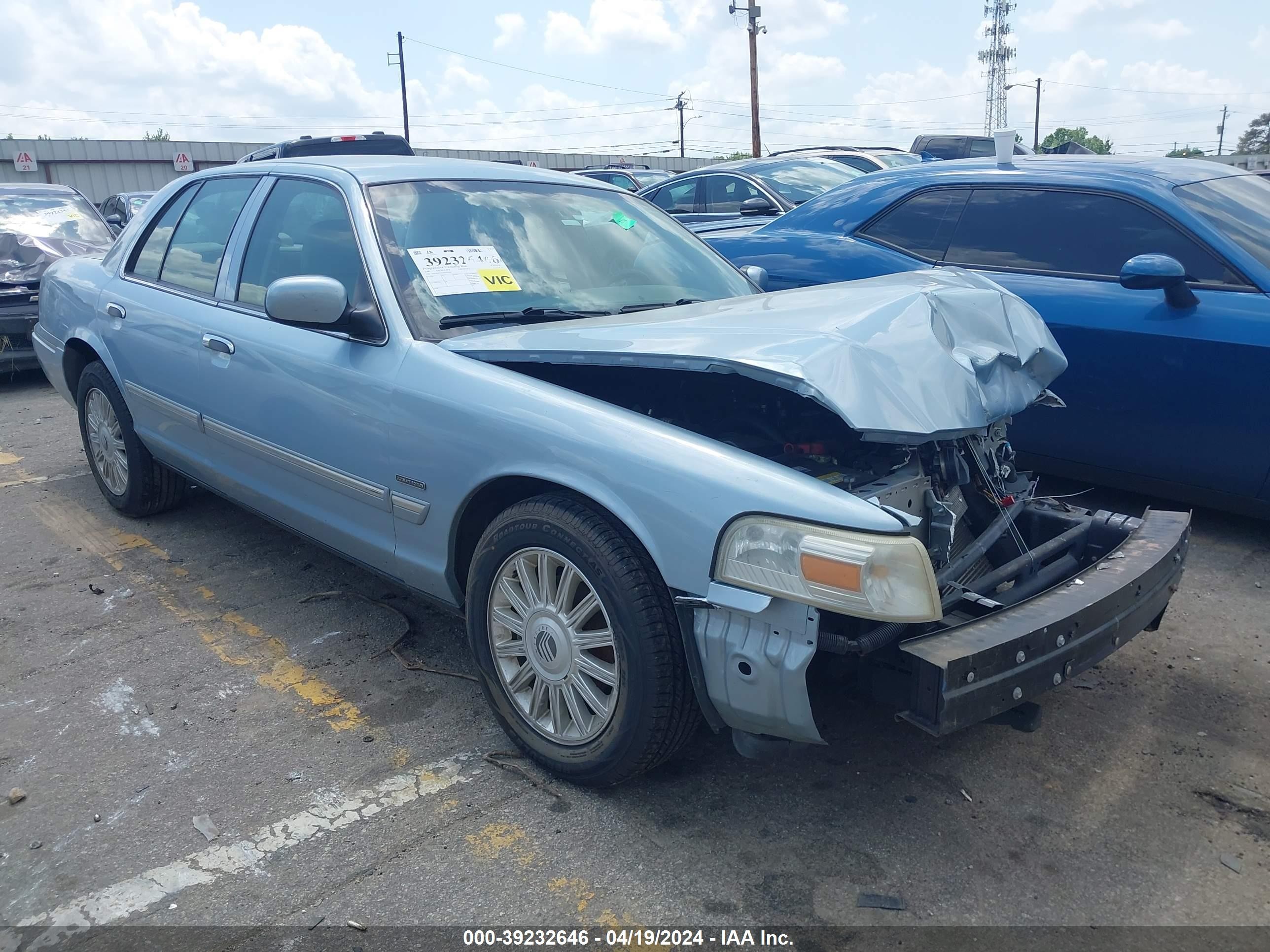 MERCURY GRAND MARQUIS 2009 2mehm75v79x610205