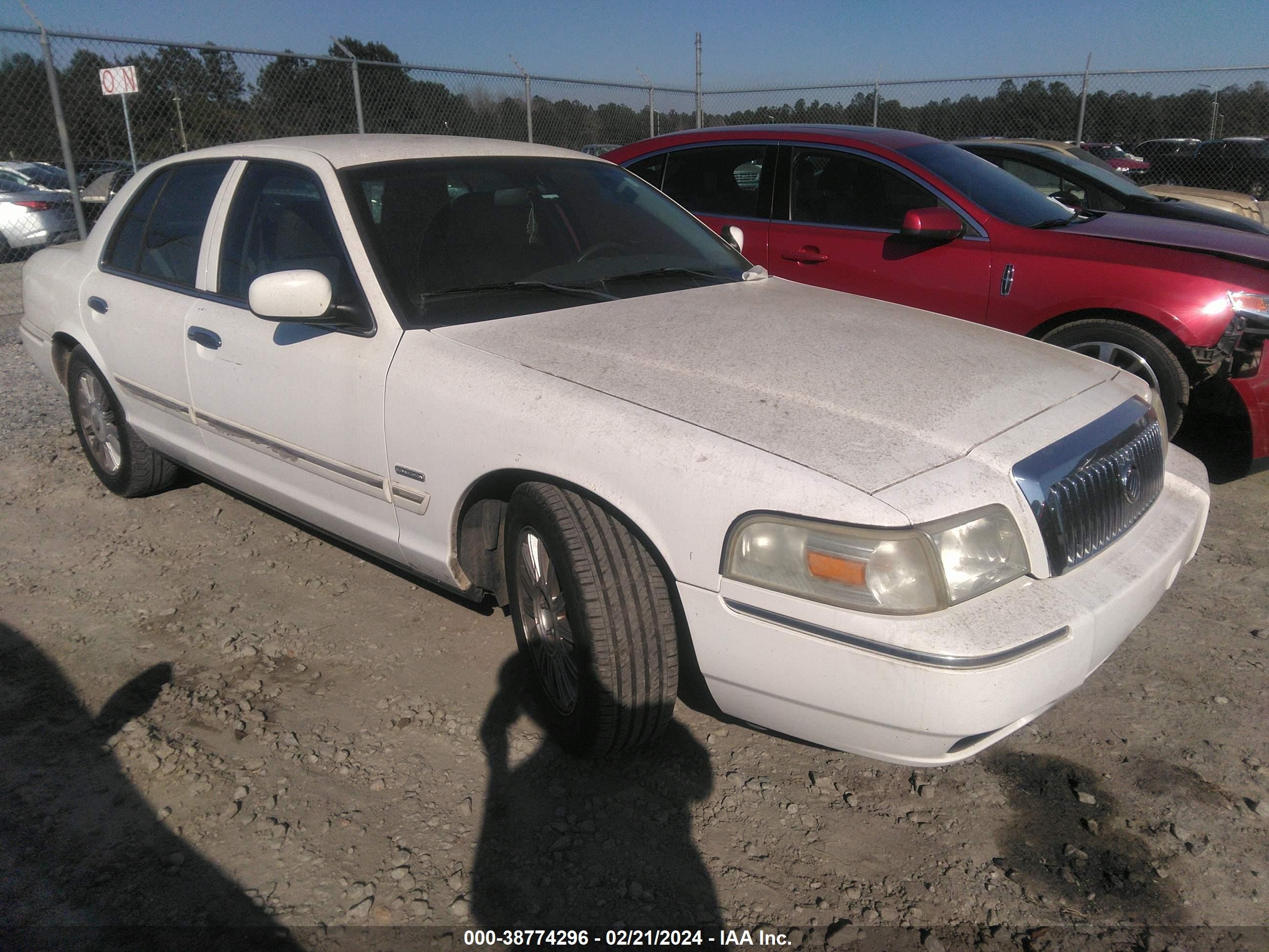 MERCURY GRAND MARQUIS 2009 2mehm75v89x610357