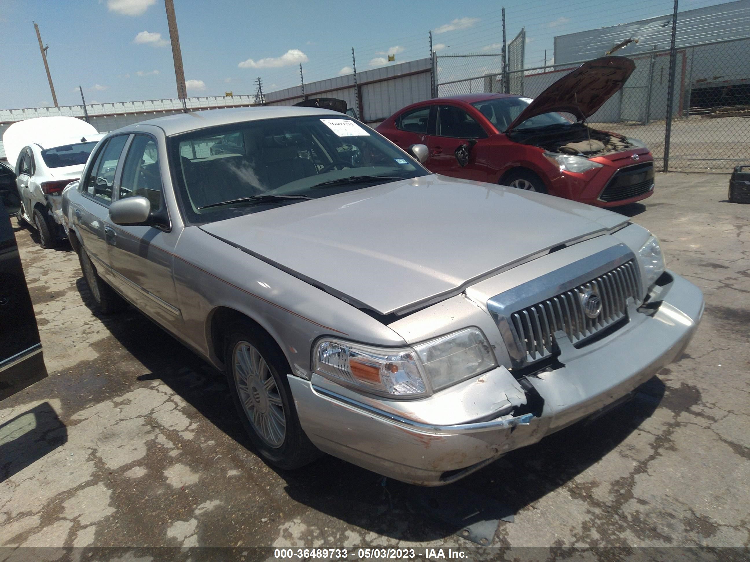 MERCURY GRAND MARQUIS 2009 2mehm75v89x616692