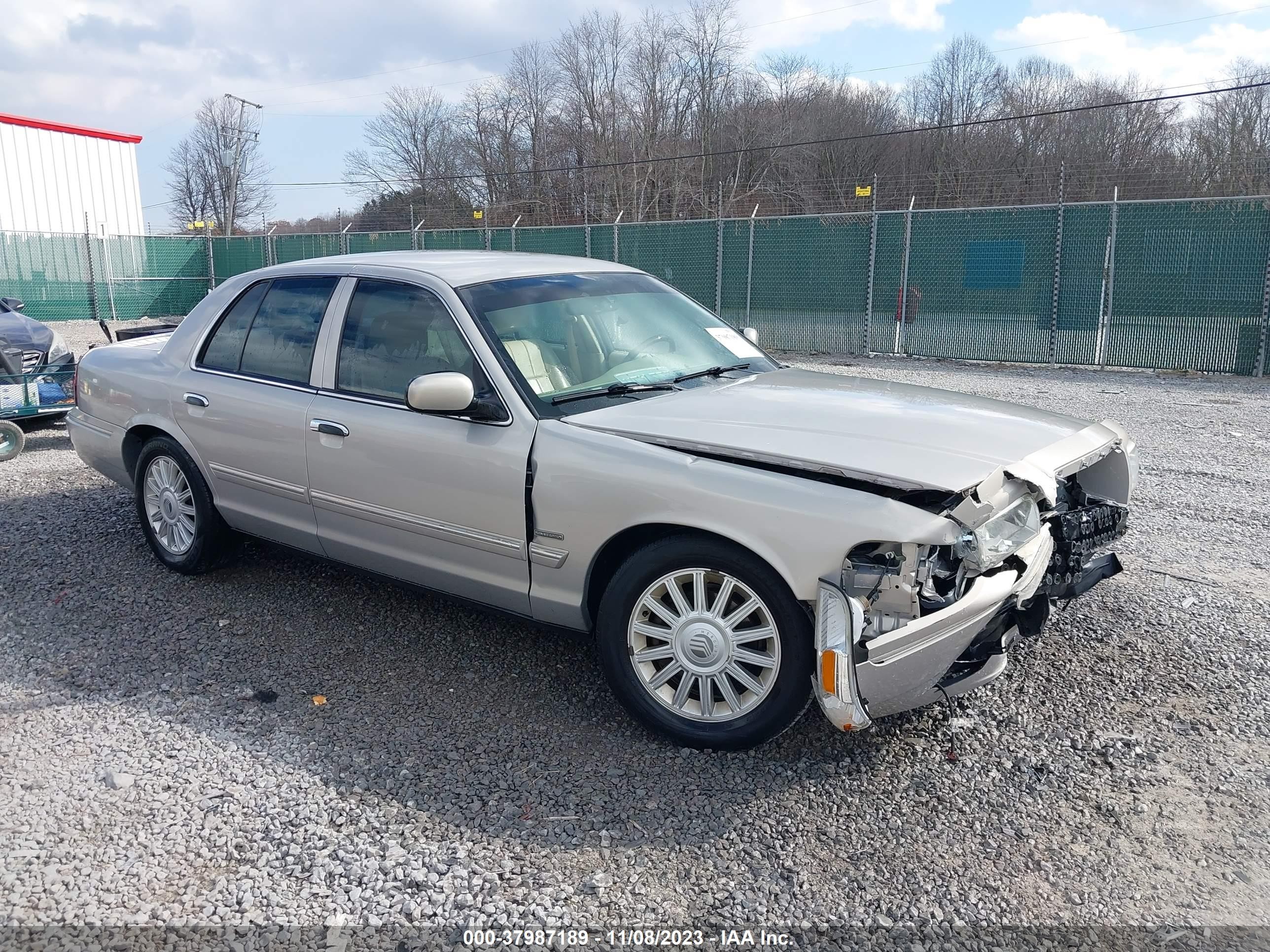 MERCURY GRAND MARQUIS 2009 2mehm75v89x630091