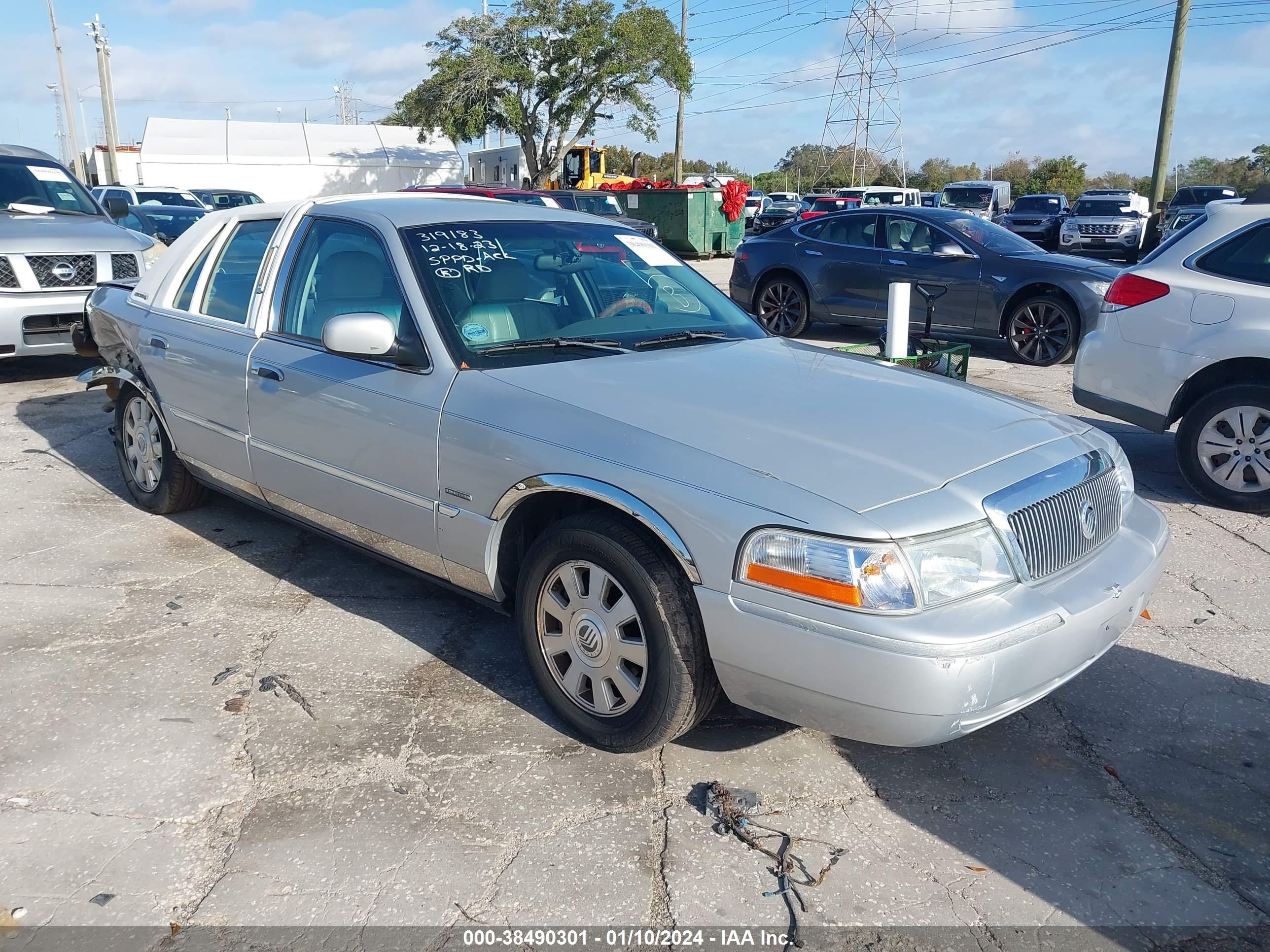 MERCURY GRAND MARQUIS 2003 2mehm75w03x657494