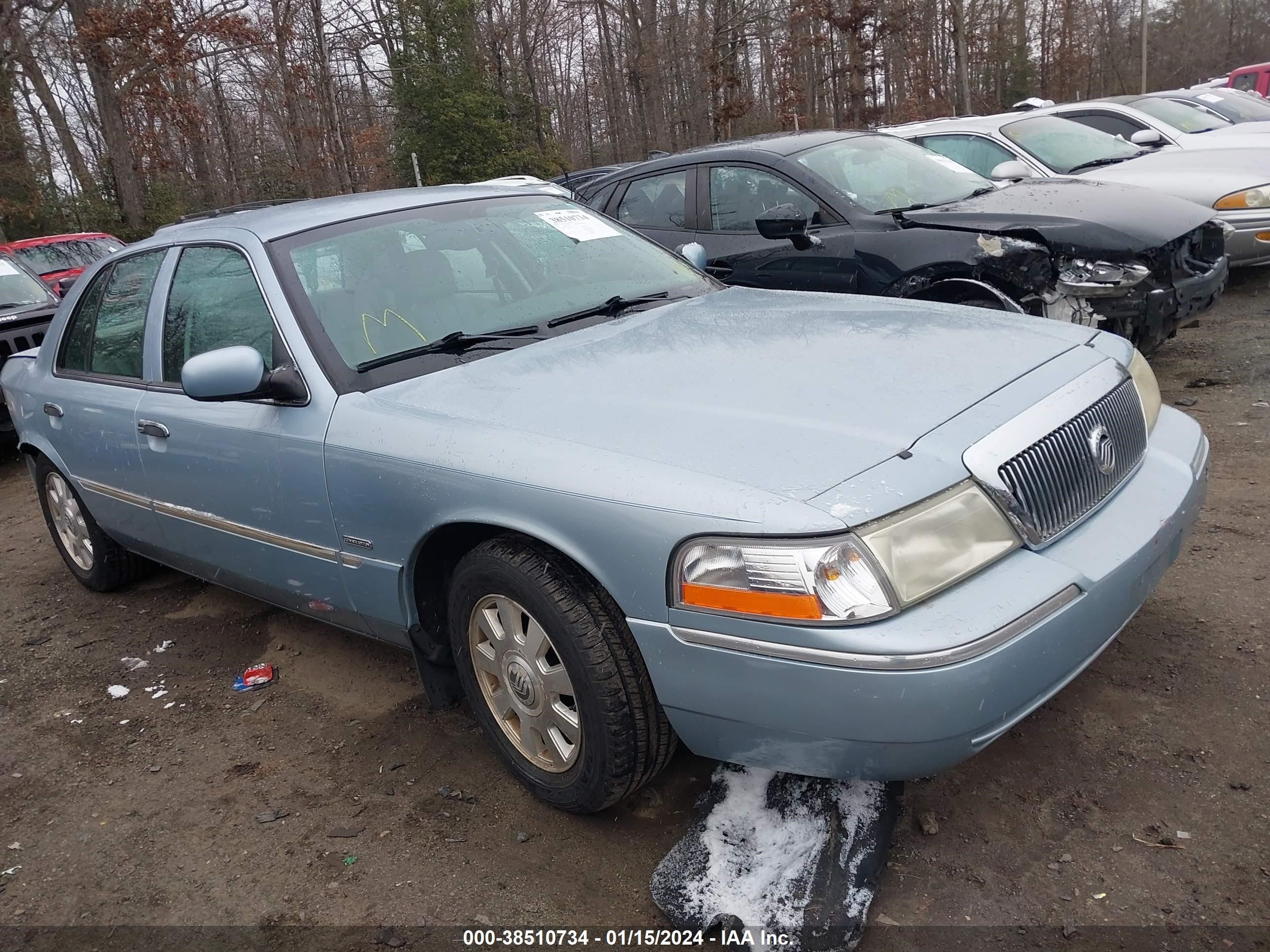 MERCURY GRAND MARQUIS 2004 2mehm75w94x653235