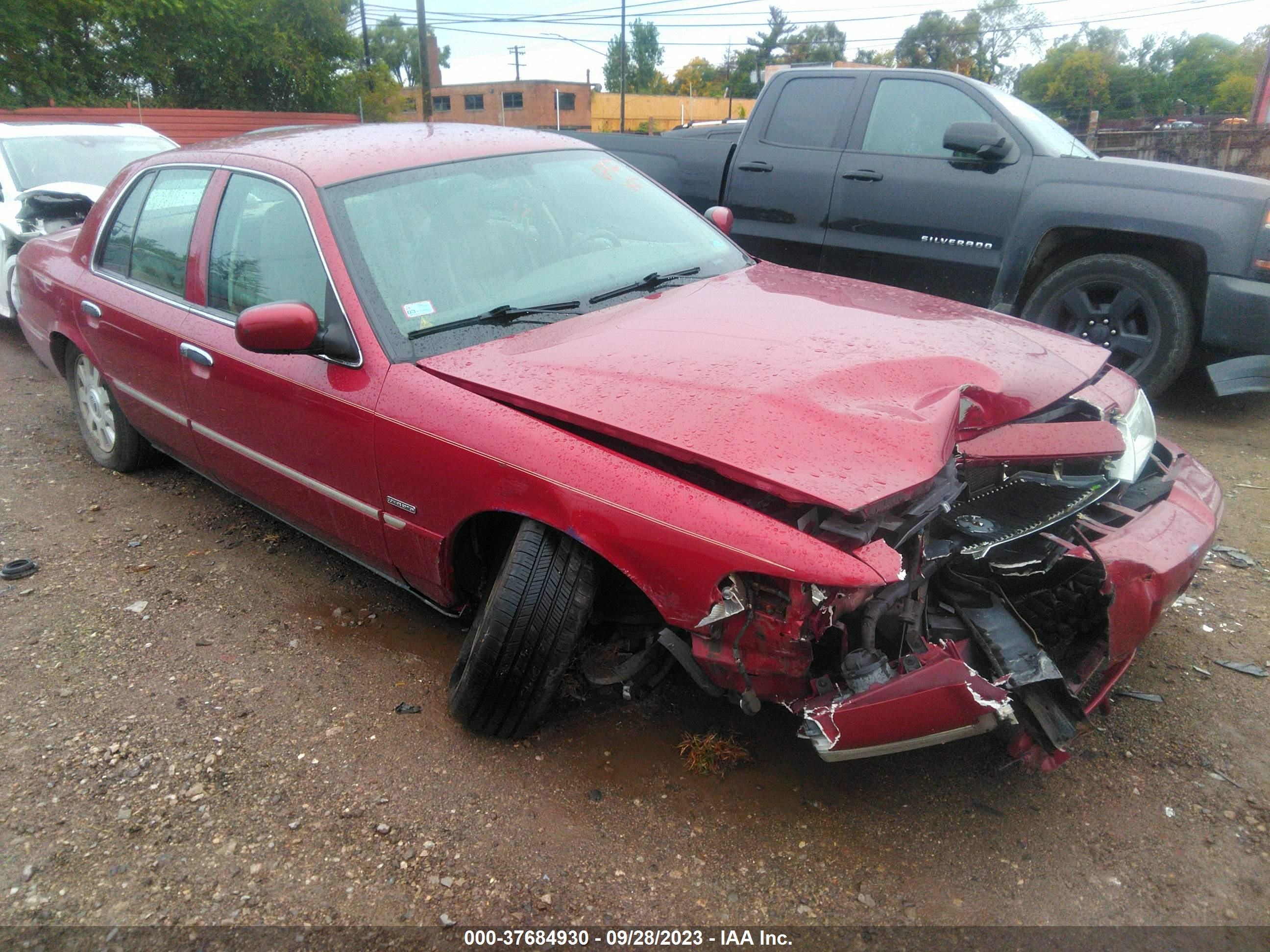 MERCURY GRAND MARQUIS 2003 2mehm75wx3x706927