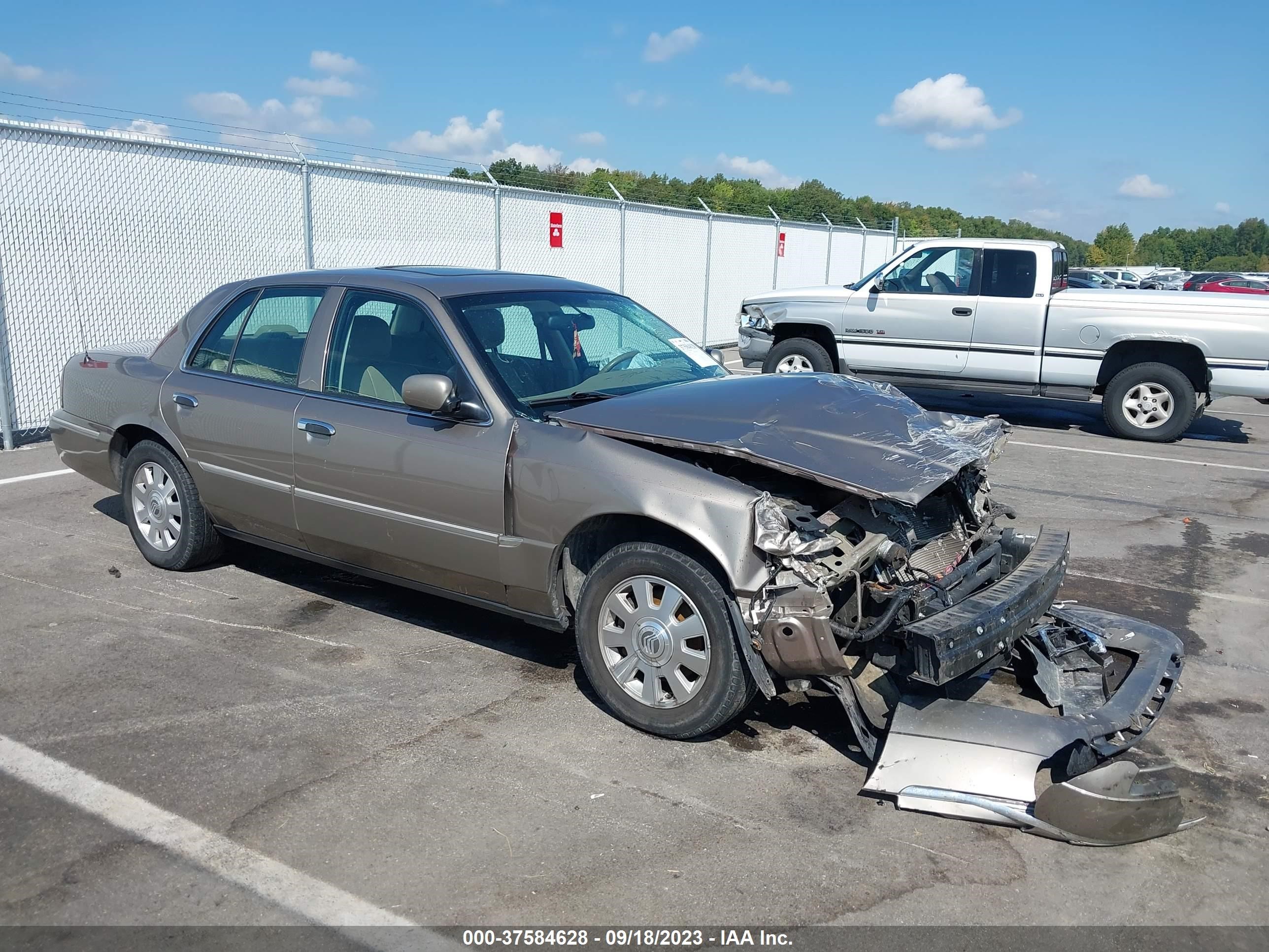 MERCURY GRAND MARQUIS 2005 2mhfm75w95x619291