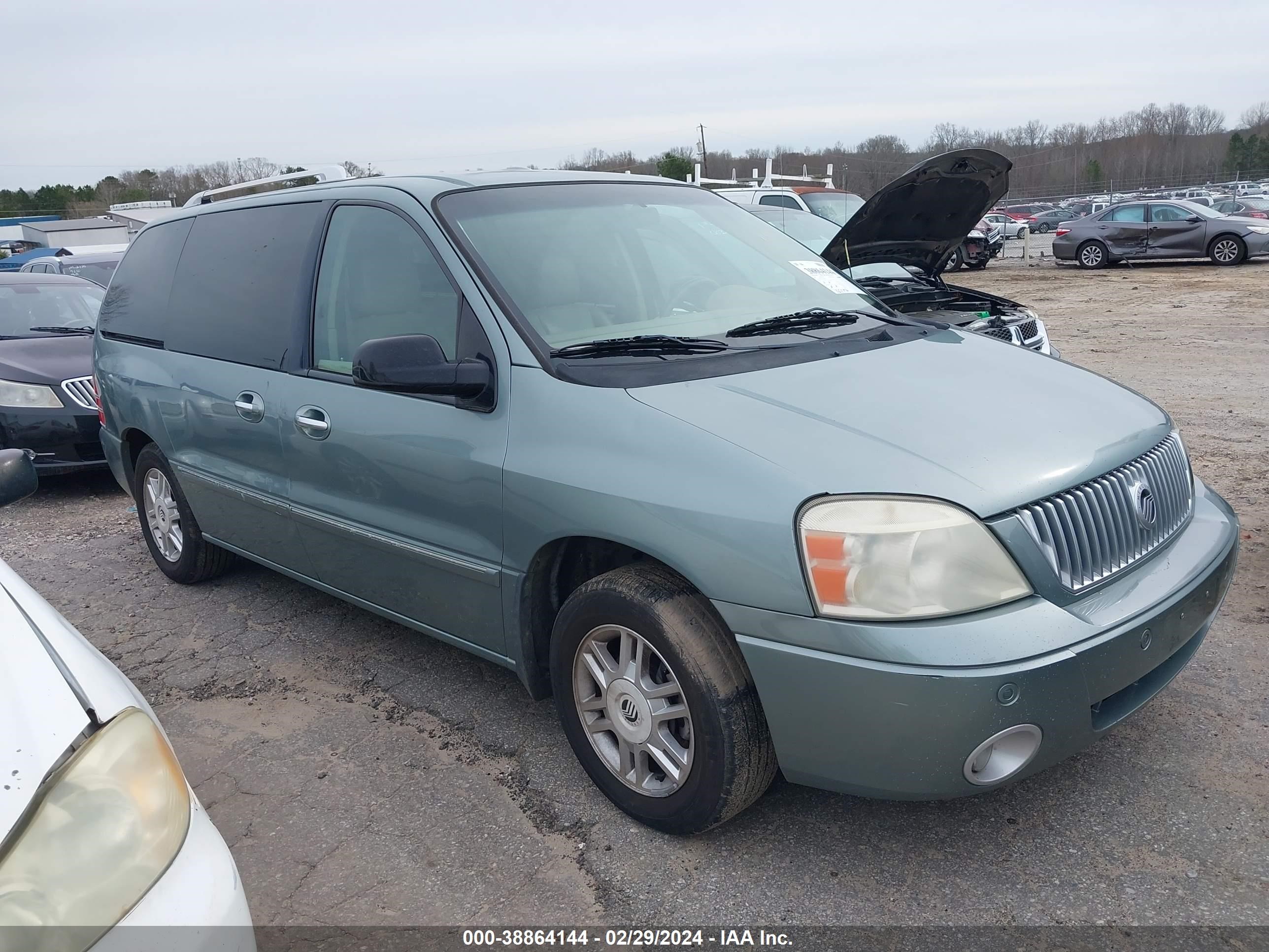 MERCURY MONTEREY 2007 2mrda22237bj00558