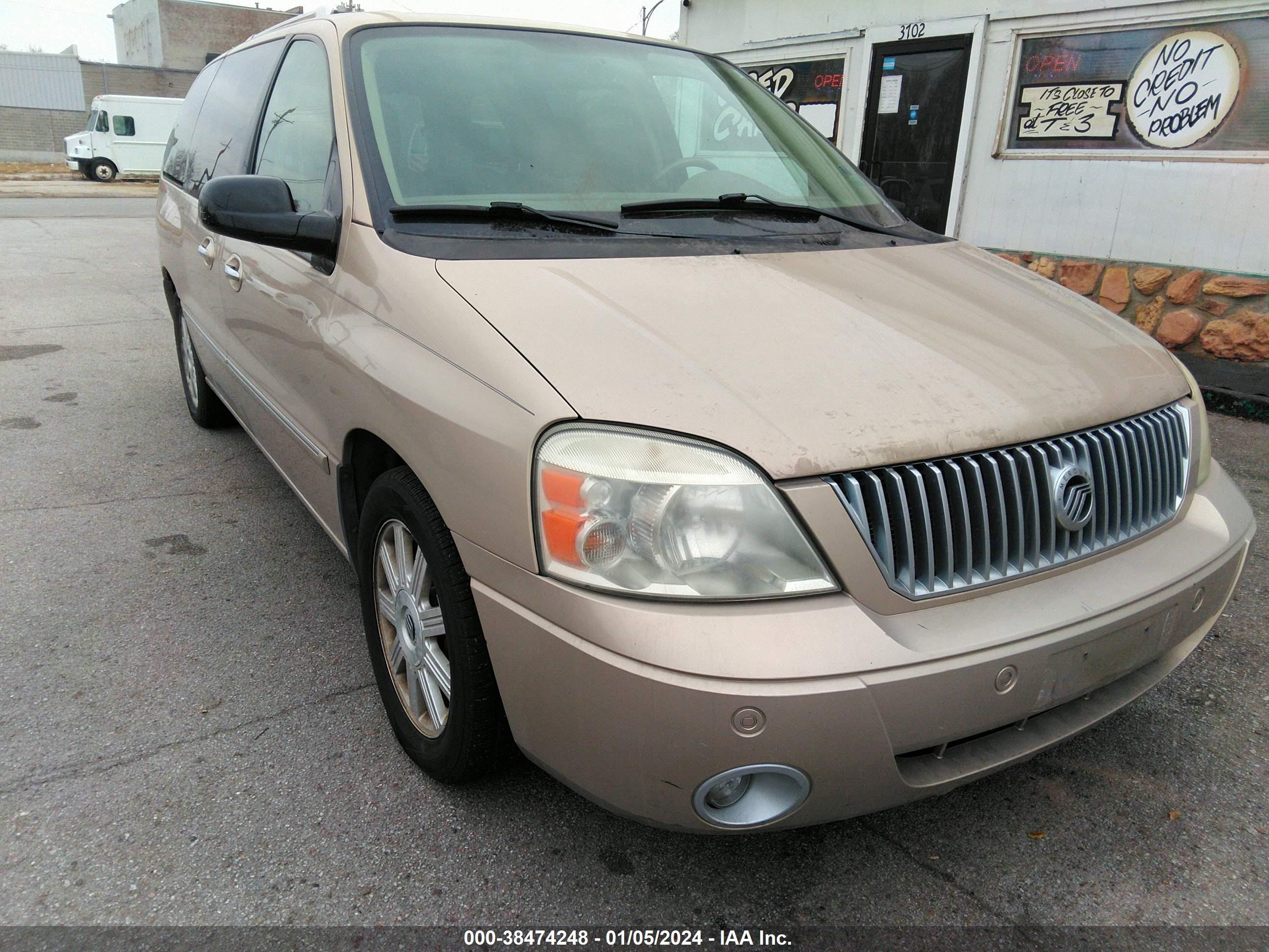 MERCURY MONTEREY 2007 2mrda22237bj01242