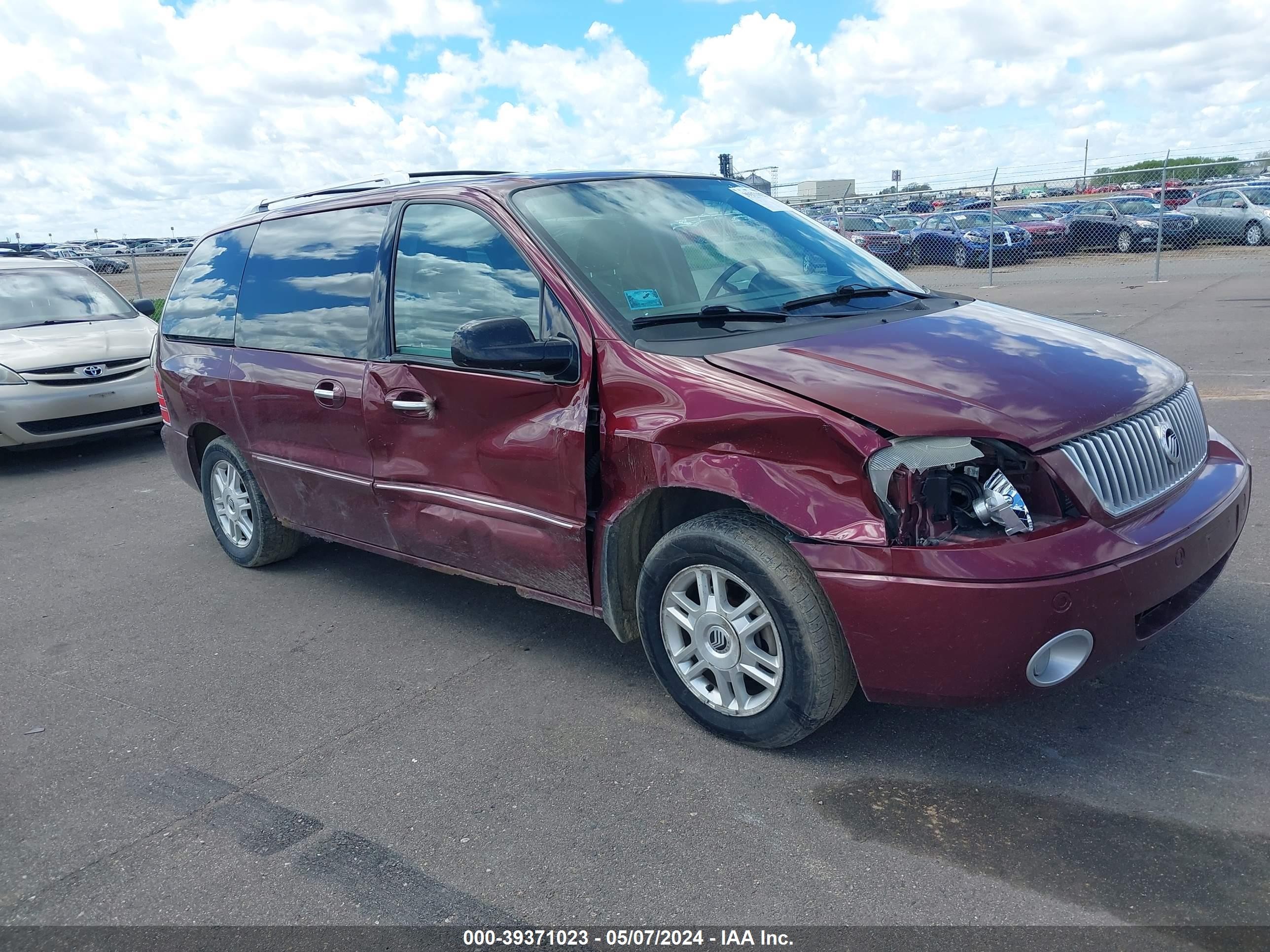 MERCURY MONTEREY 2006 2mrda22246bj00633