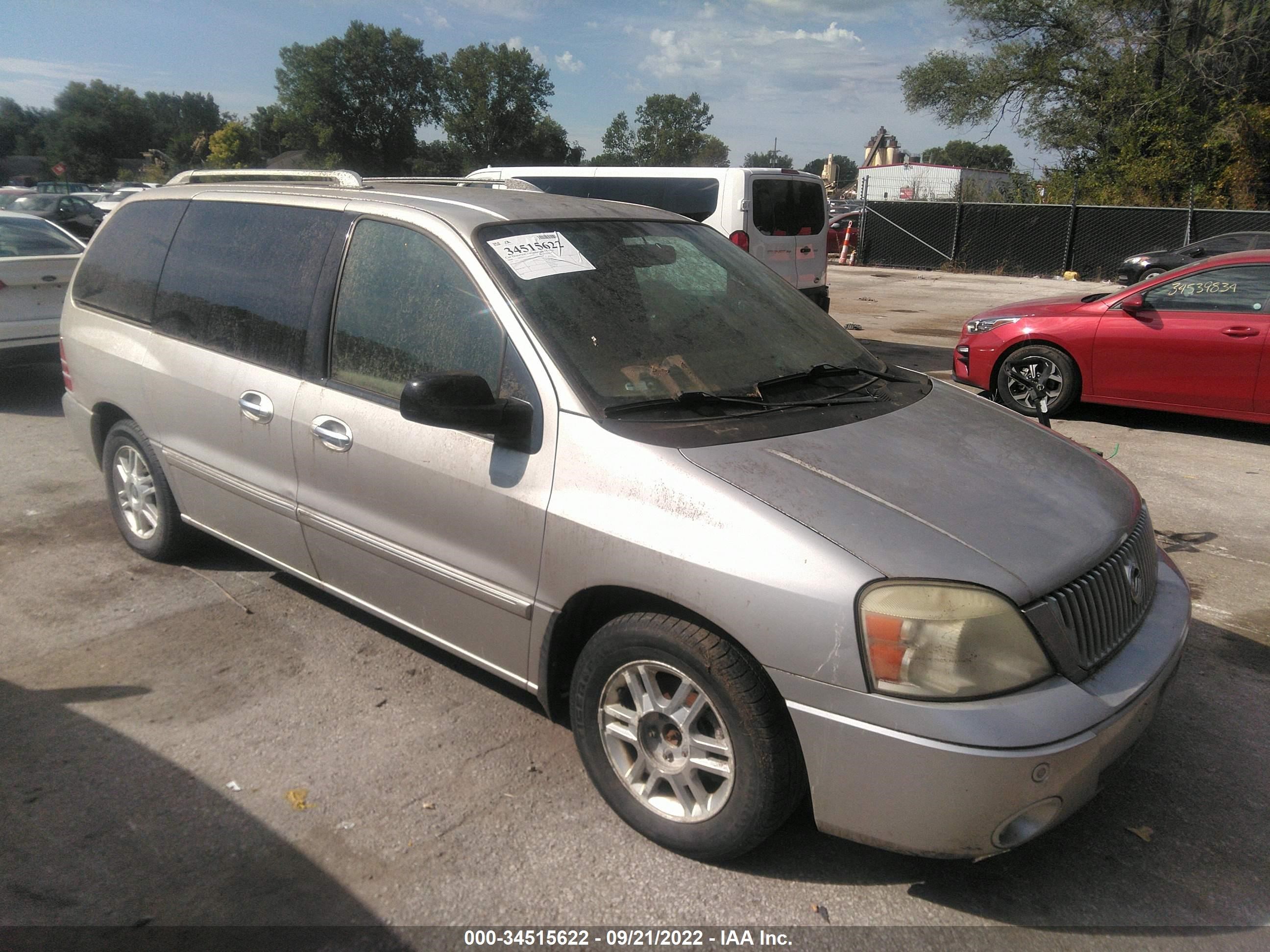 MERCURY MONTEREY 2006 2mrda22246bj02737