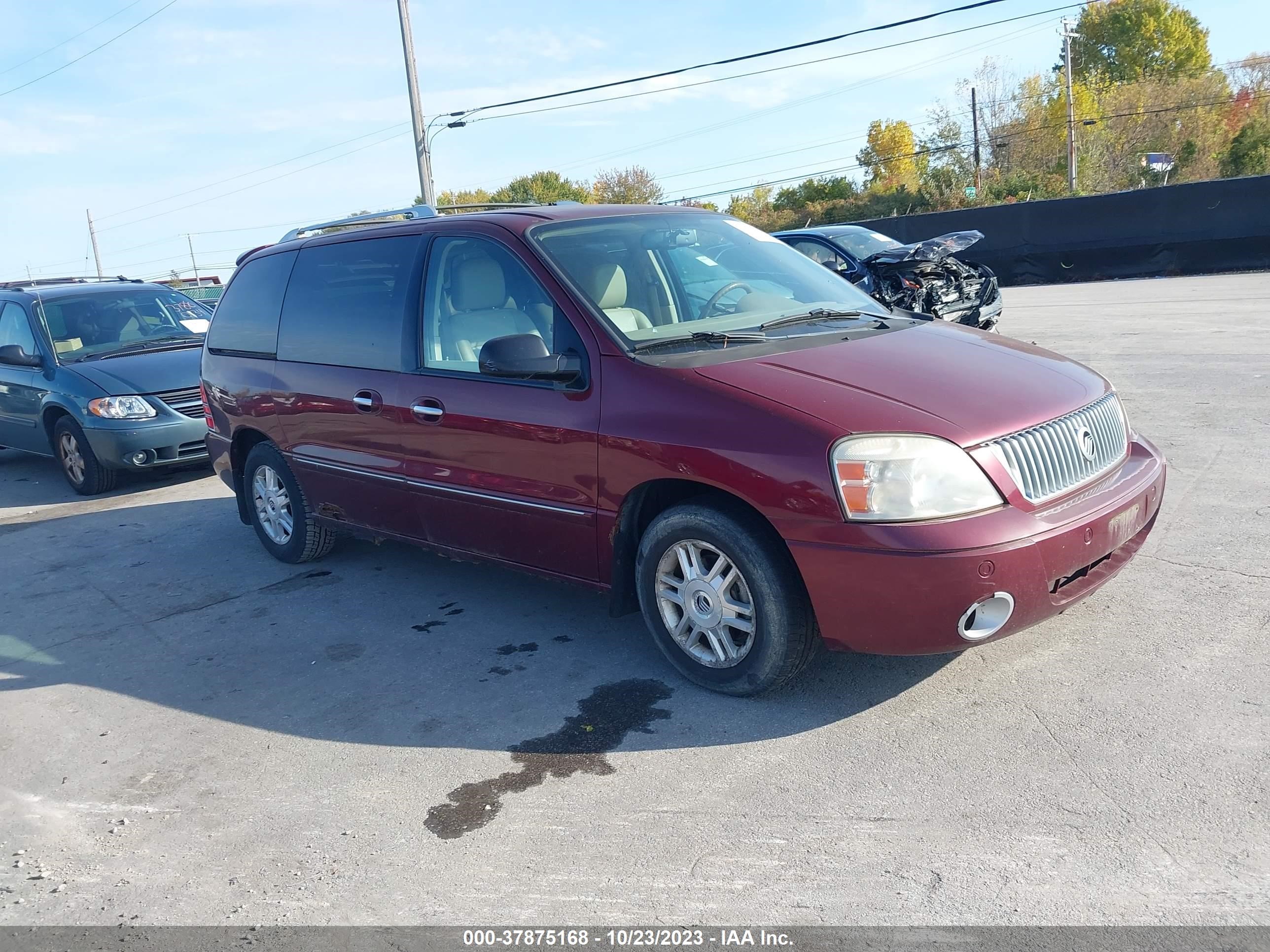 MERCURY MONTEREY 2006 2mrda22296bj02832