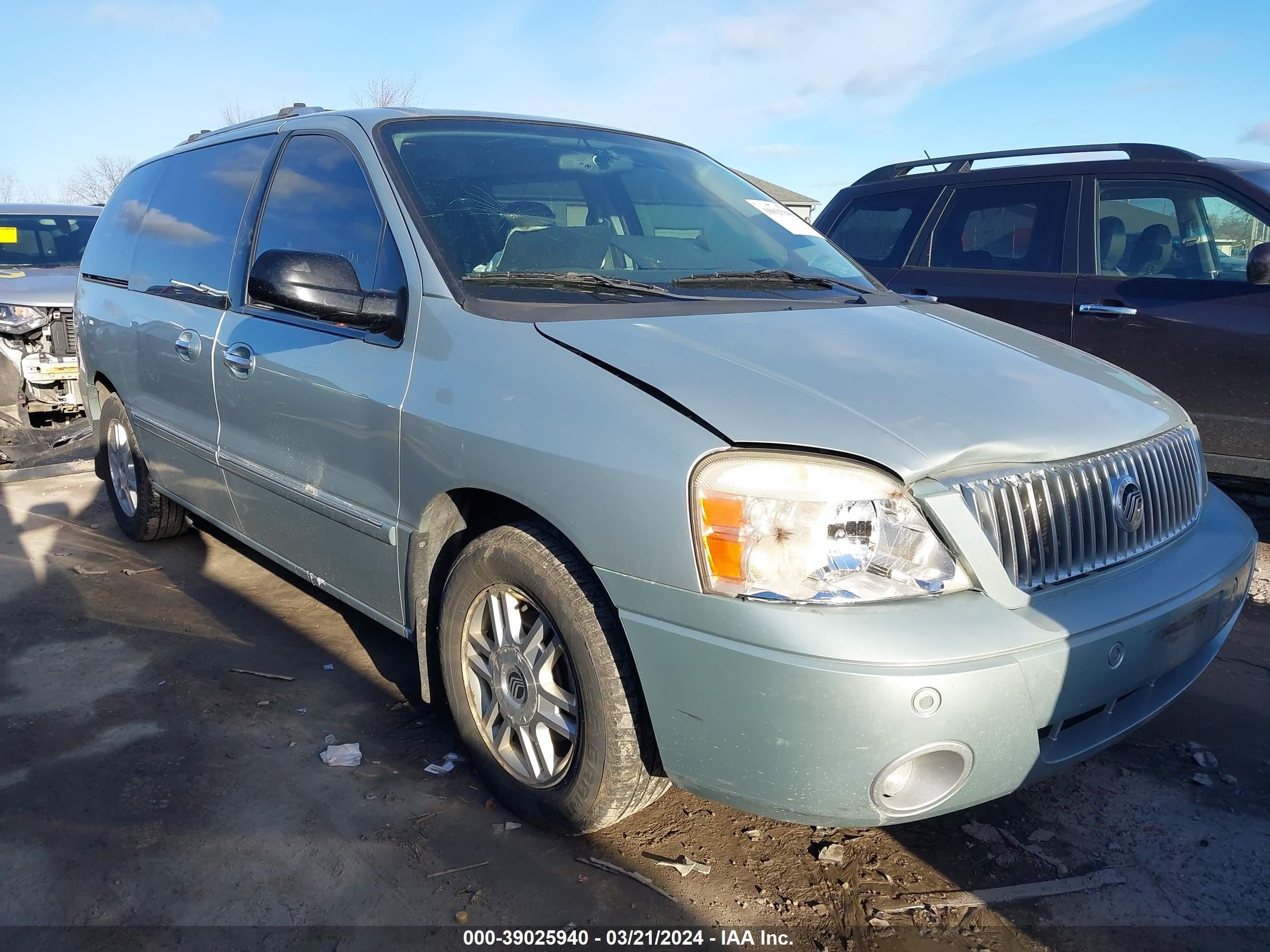 MERCURY MONTEREY 2005 2mrda23245bj02685