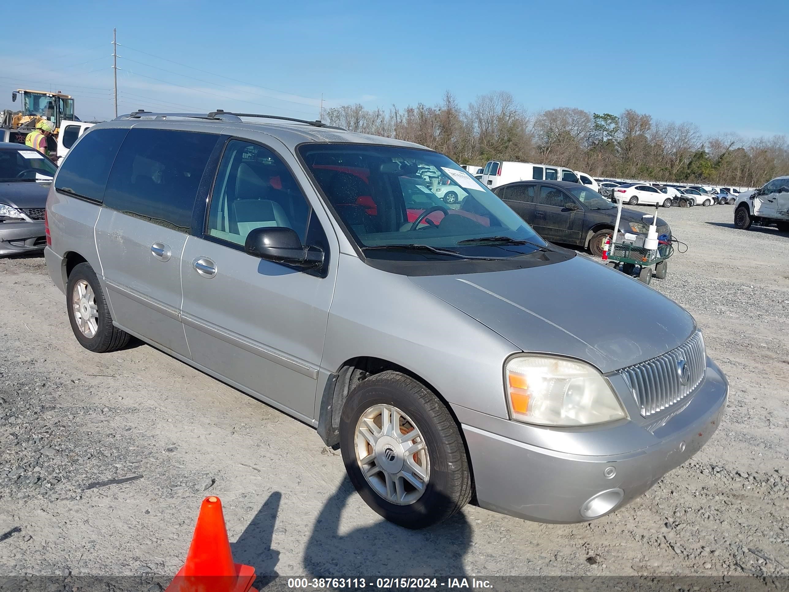 MERCURY MONTEREY 2005 2mrda23245bj03741