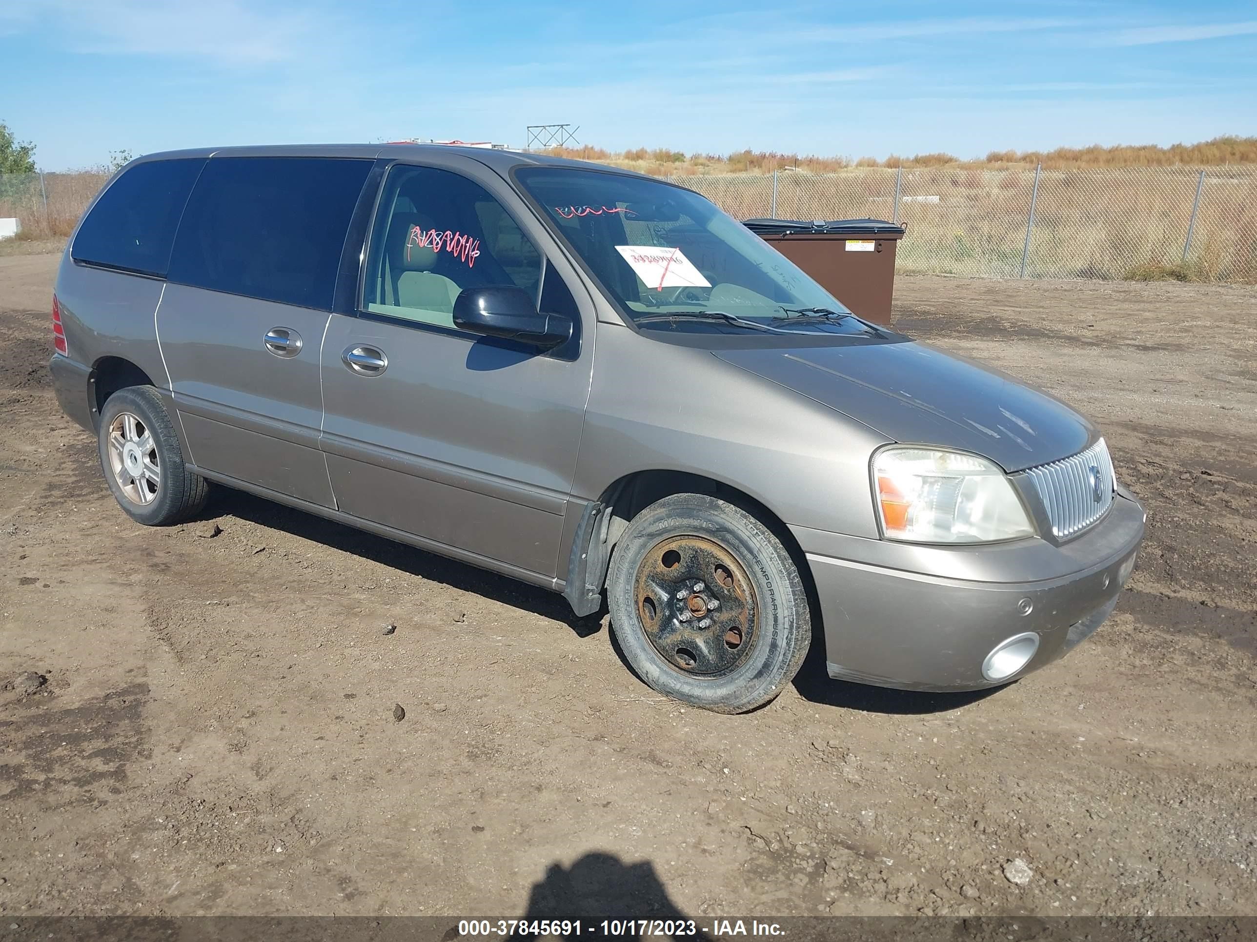 MERCURY MONTEREY 2004 2mrza20284bj16307