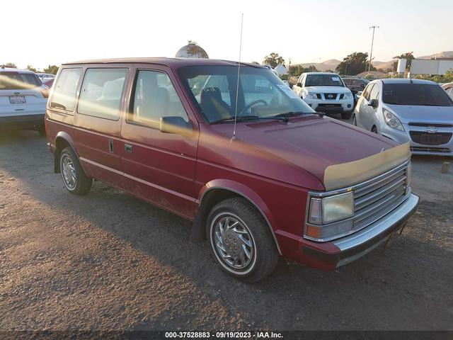 PLYMOUTH VOYAGER 1989 2p4fh25k4kr348283