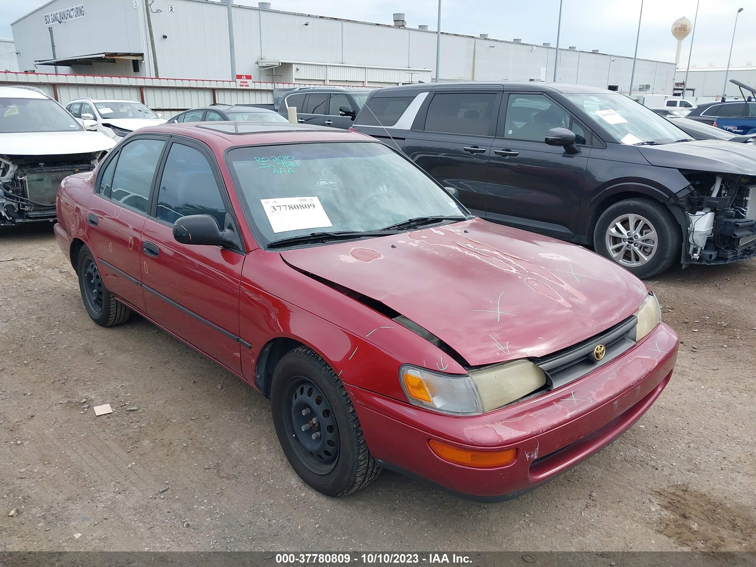 TOYOTA COROLLA 1995 2t1ae09b8sc124150