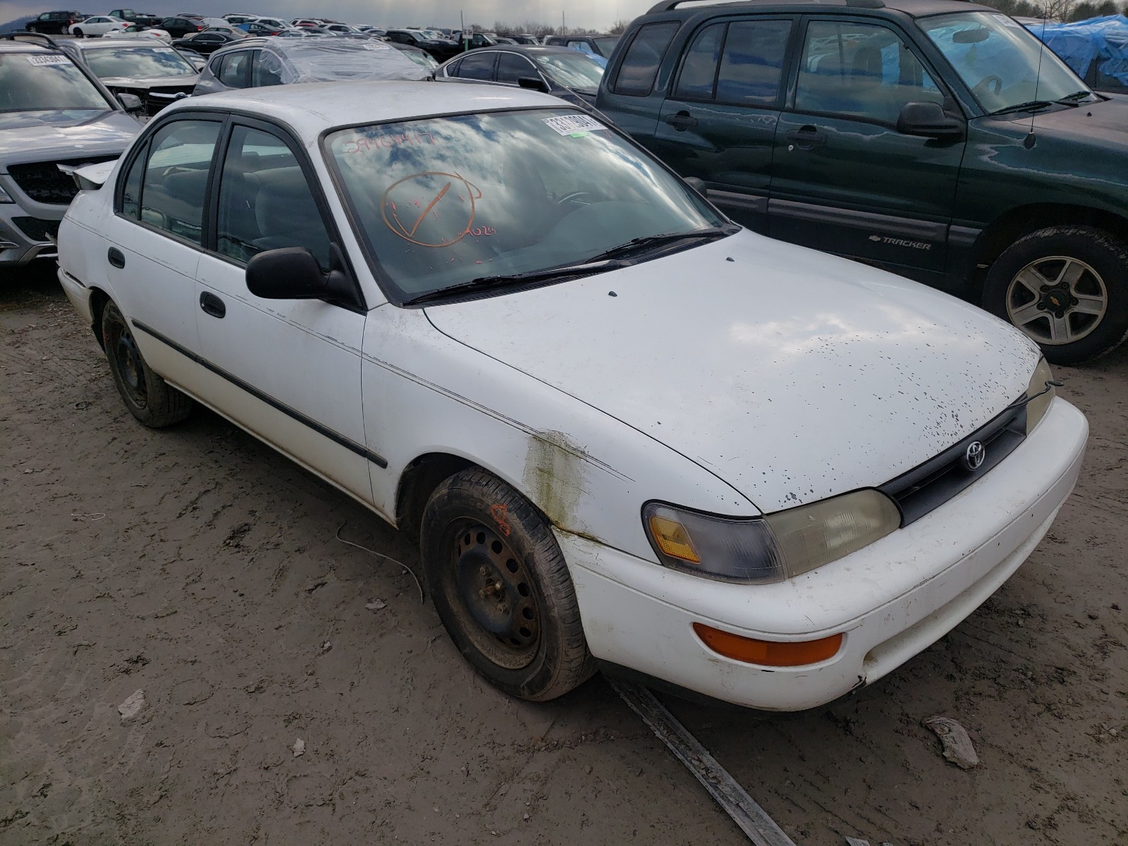 TOYOTA COROLLA LE 1993 2t1ae09e4pc009952