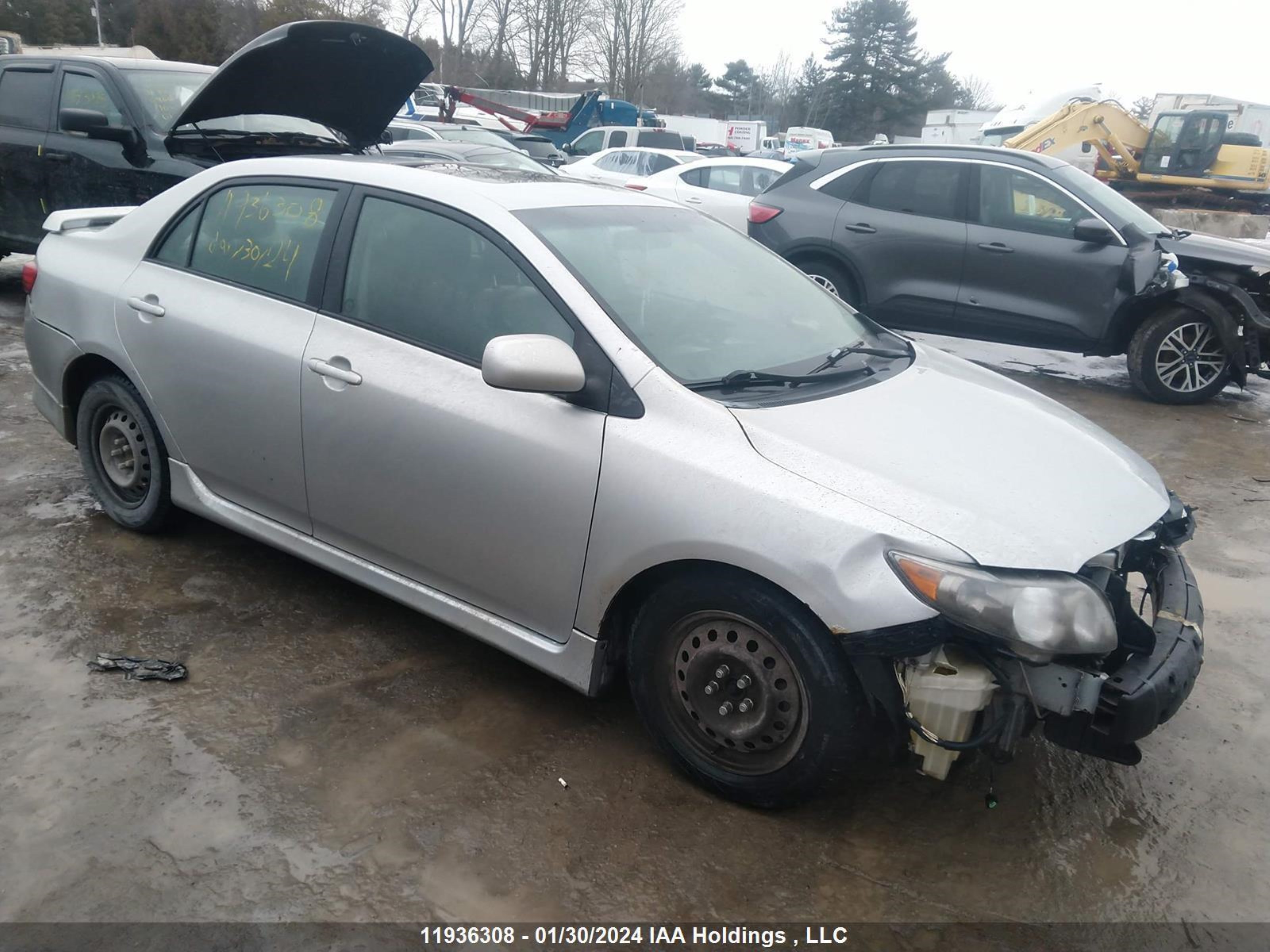 TOYOTA COROLLA 2009 2t1be40e69c025162