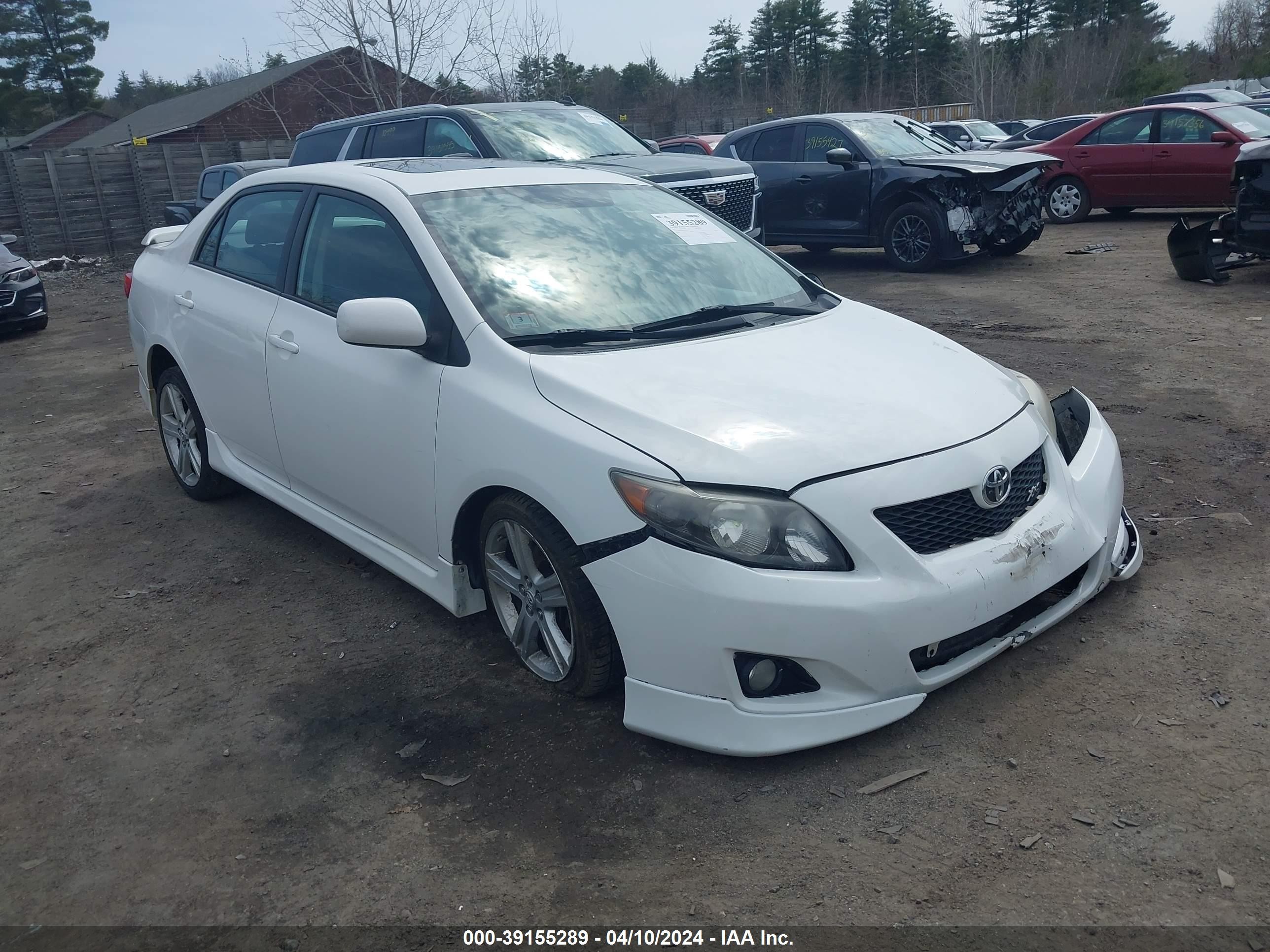 TOYOTA COROLLA 2009 2t1be40e89c029763