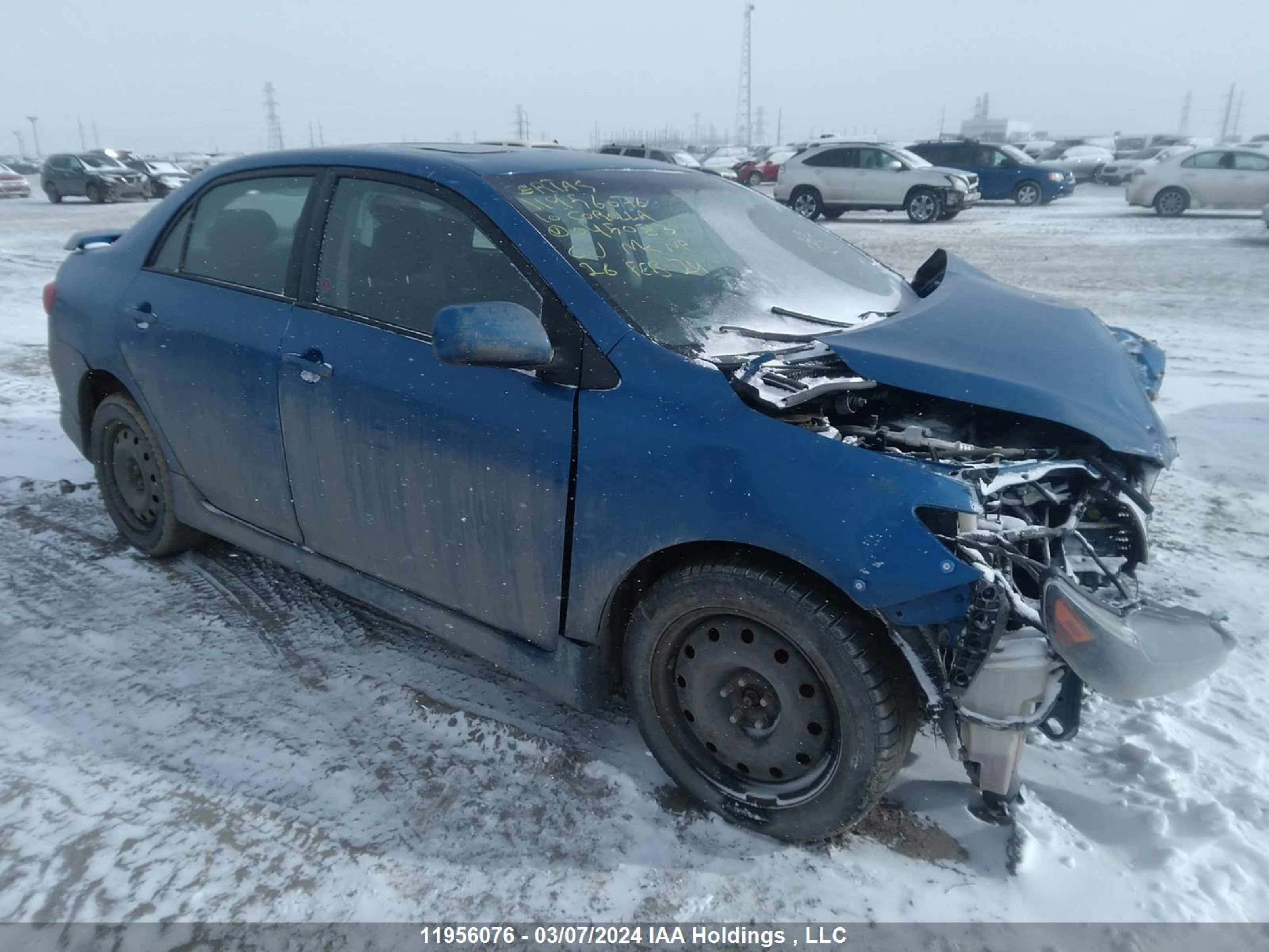 TOYOTA COROLLA 2010 2t1be4ee4ac045083