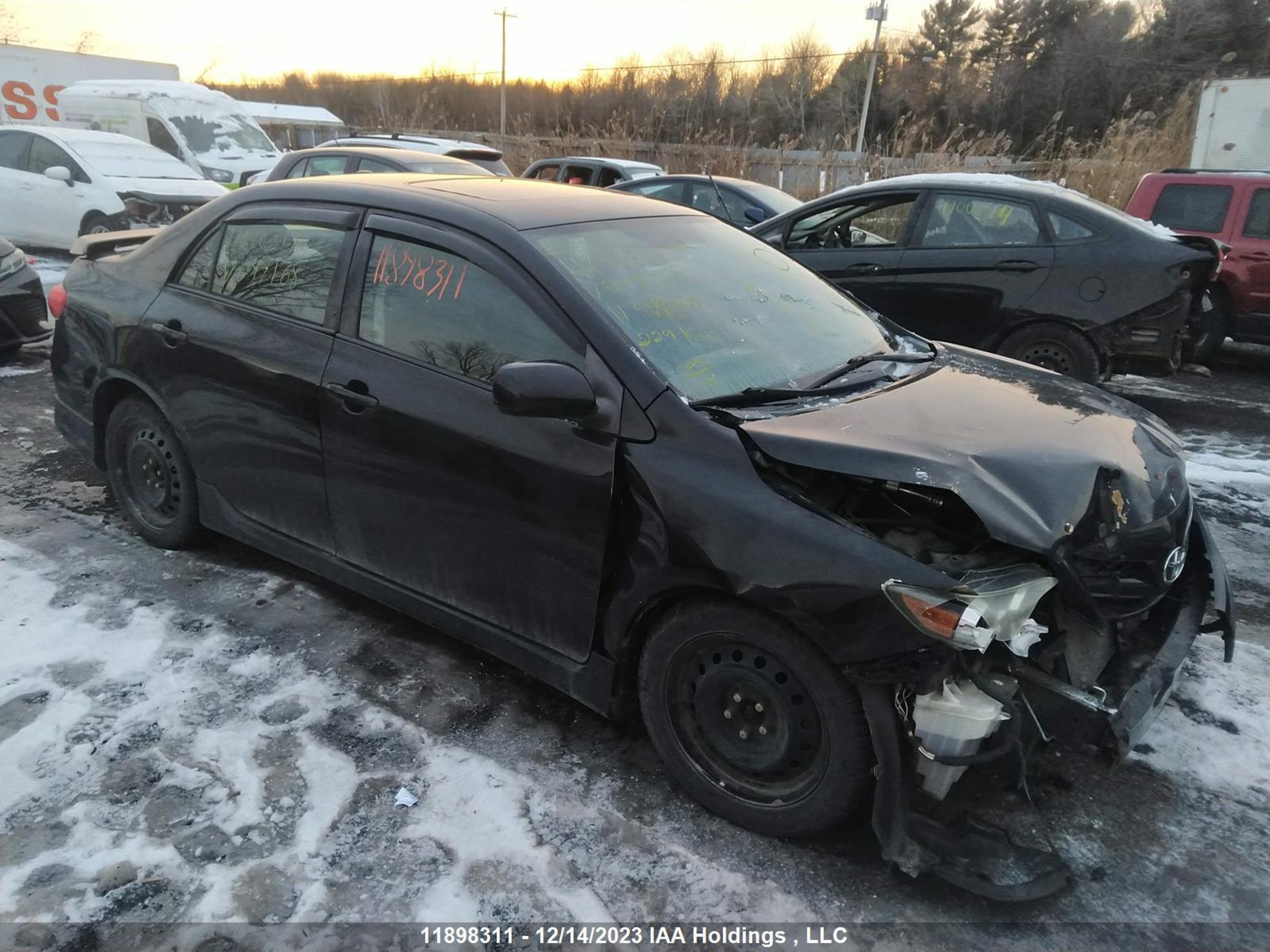 TOYOTA COROLLA 2011 2t1be4ee9bc047168