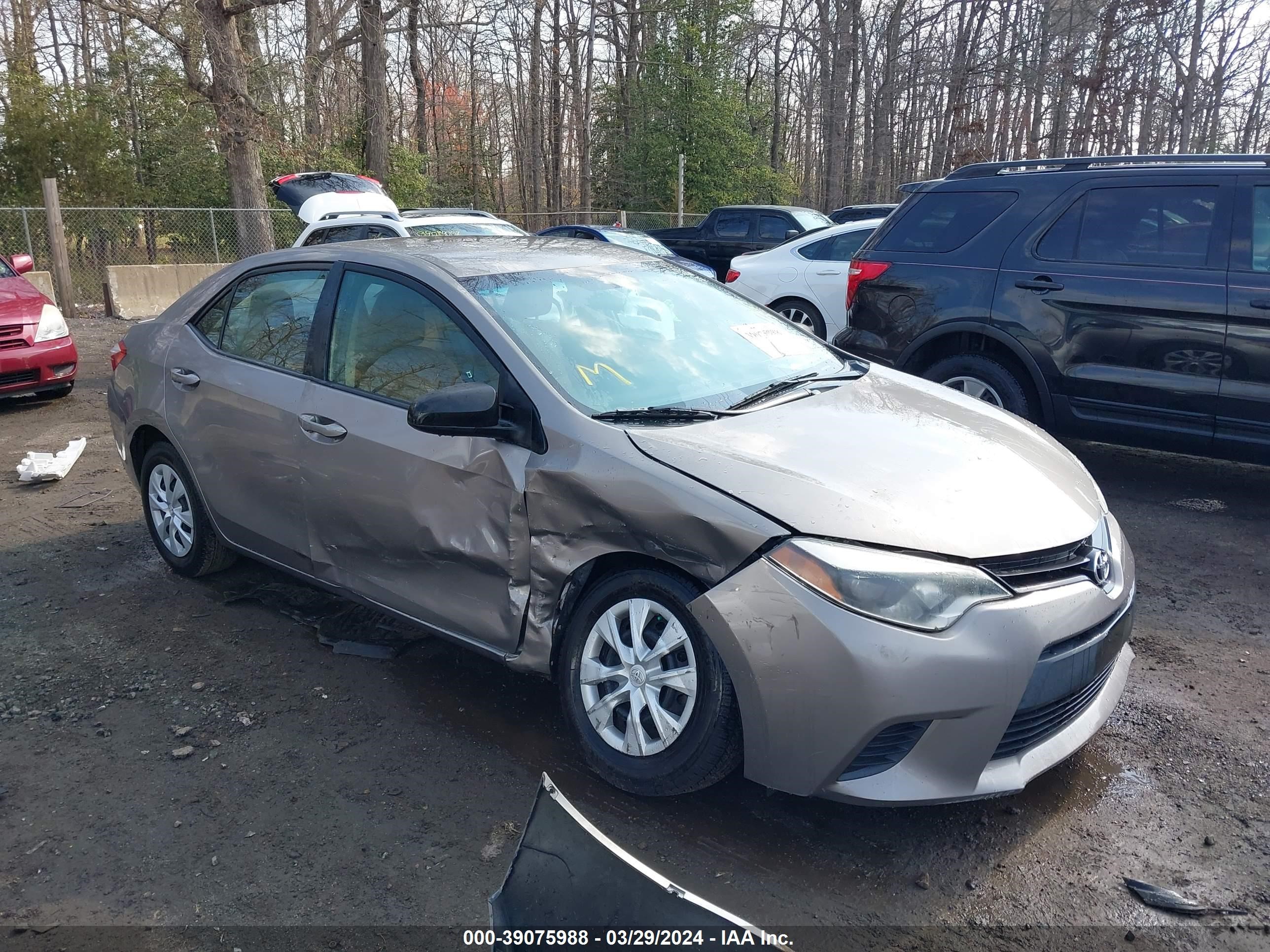 TOYOTA COROLLA 2014 2t1bprhe7ec010403